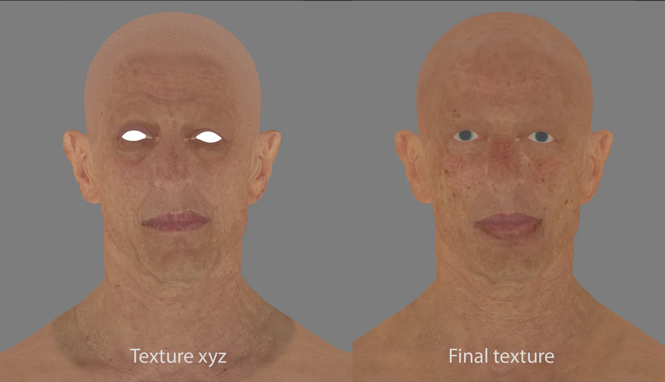 Лепка и текстурирование 3D-портрета Рика Оуэнса - изображение 14