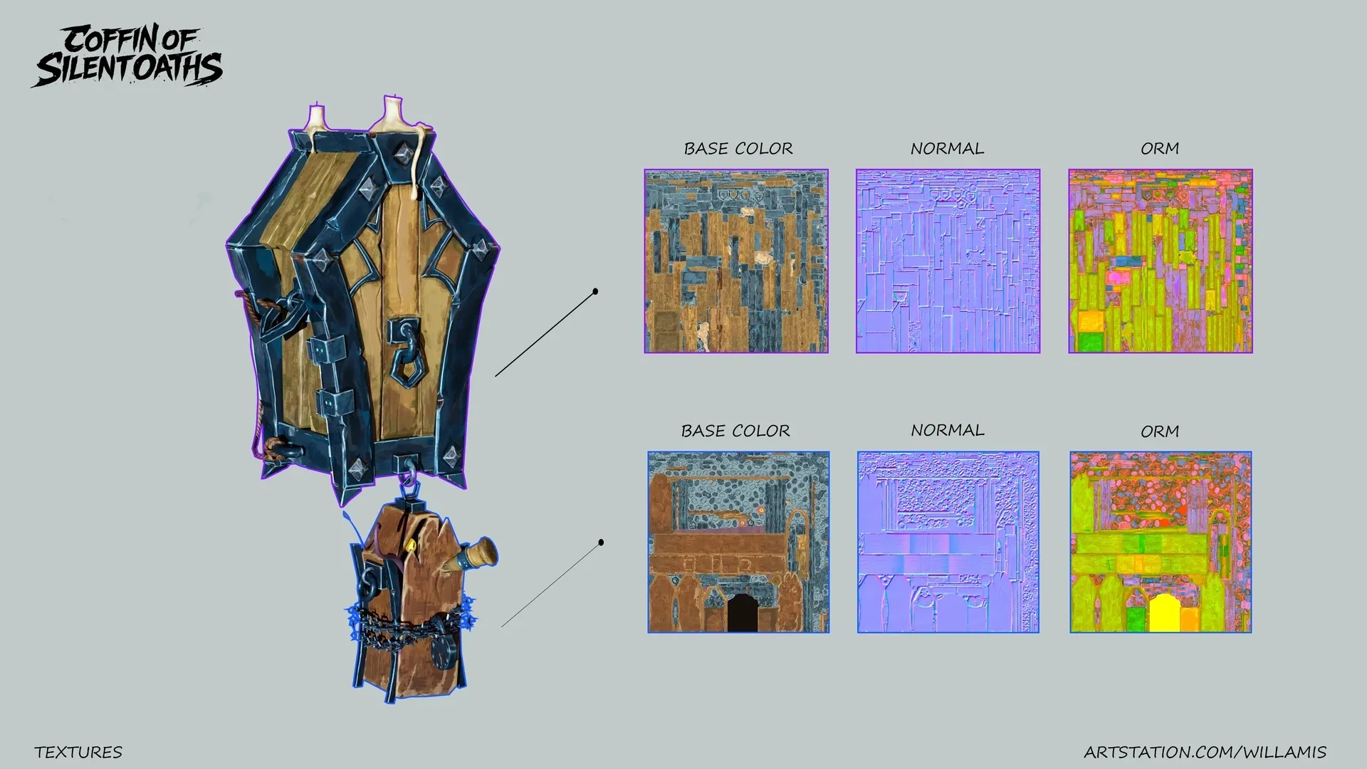 Как превратить концепцию гроба в стилизованный и детализированный 3D-объект — изображение 17