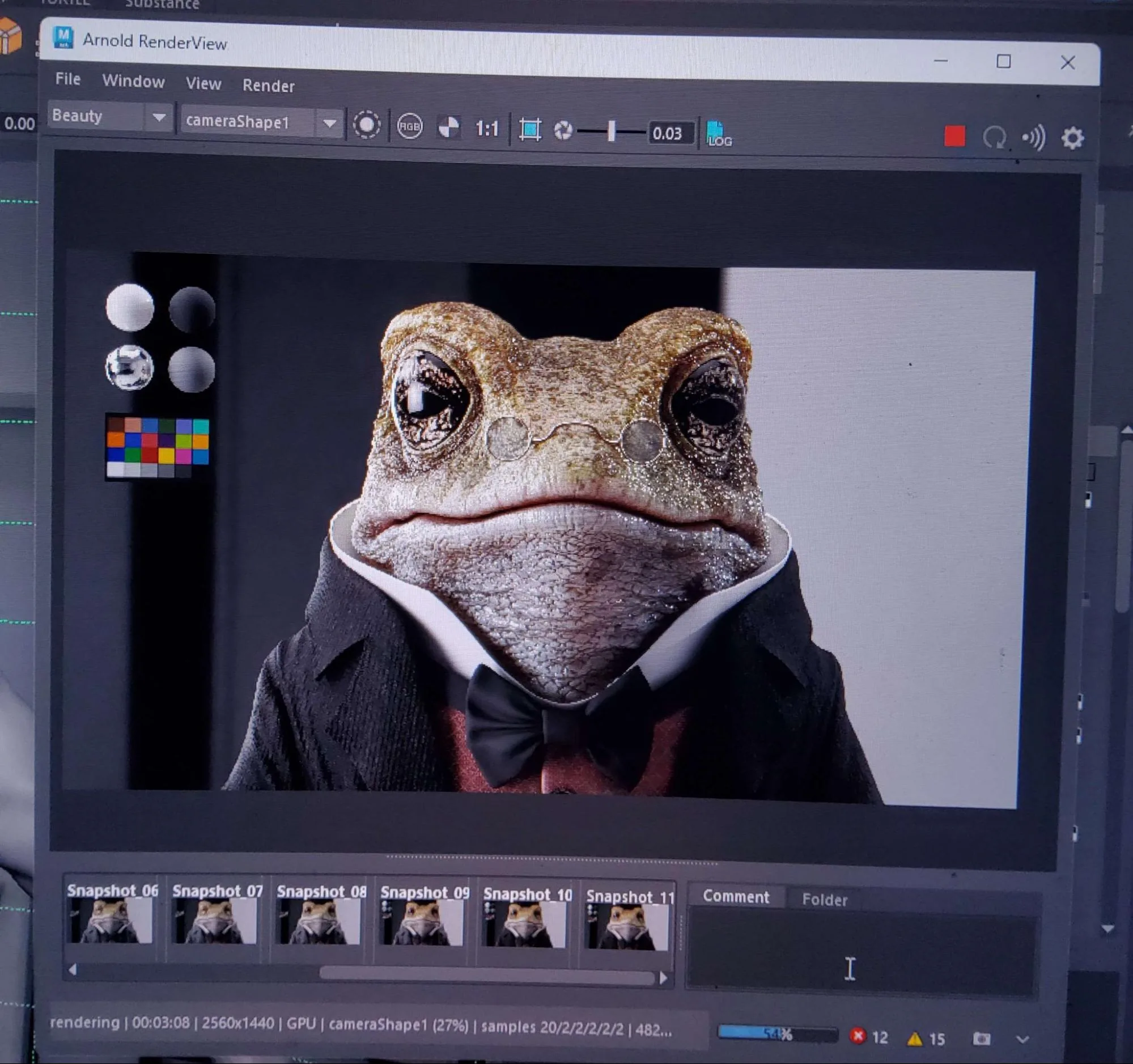 Sculpting & Texturing Realistic Toad Skin in ZBrush, Mari & Substance 3D - изображение 23