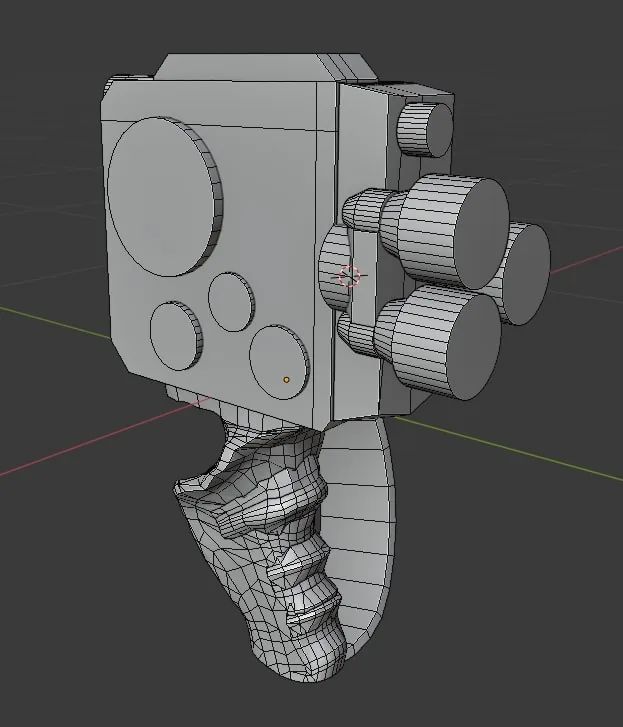 Создание винтажной камеры в Blender и Substance Painter - изображение 3