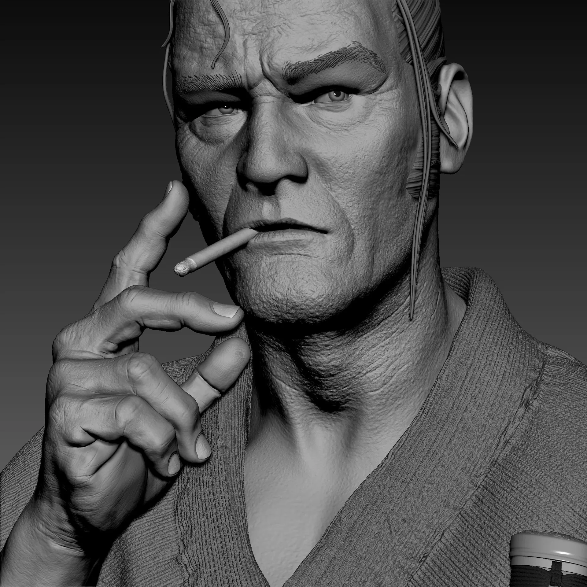 Как создать выразительного и реалистичного персонажа в ZBrush - изображение 2
