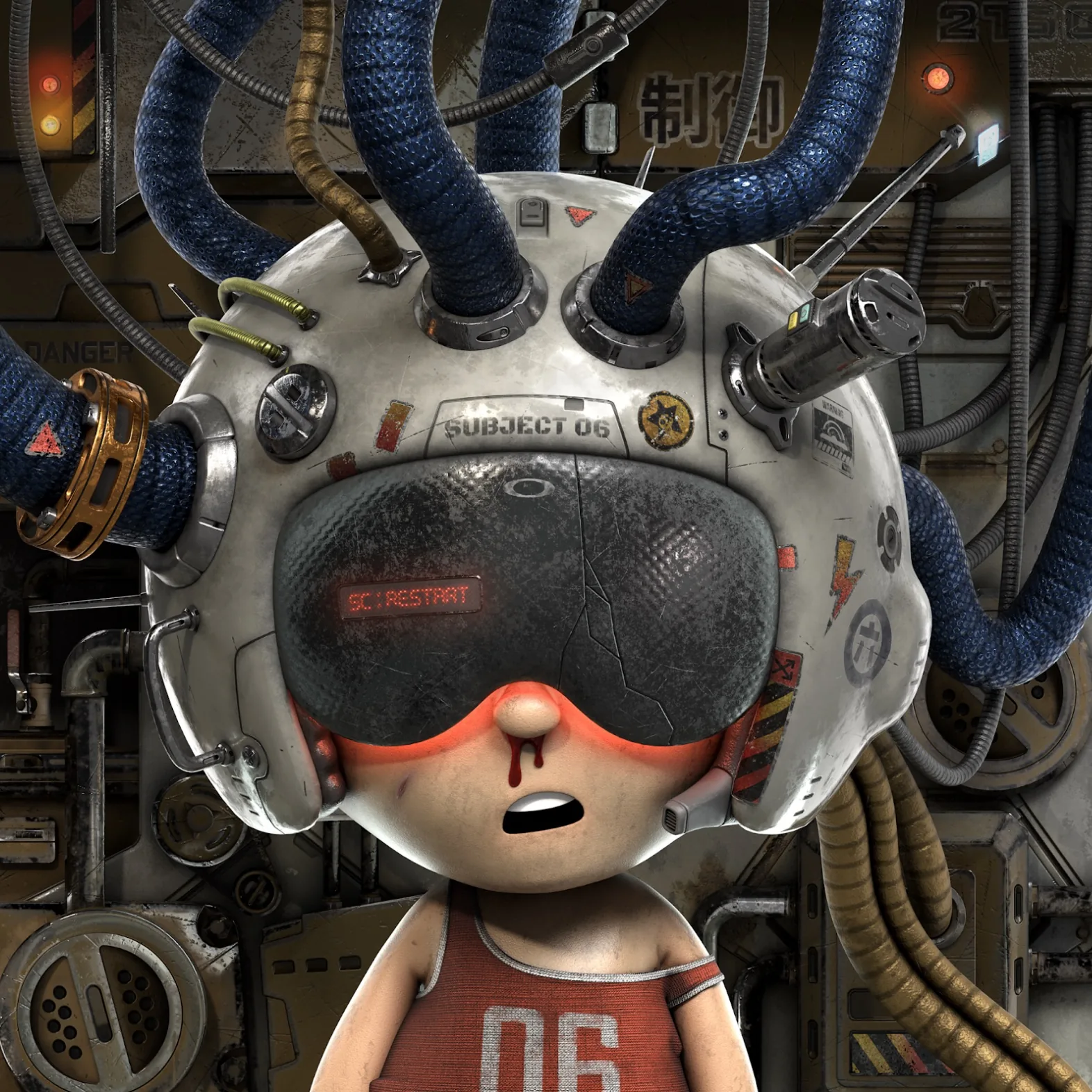 Переосмысление 2D-концепции в трёх измерениях с помощью Blender & Substance 3D — изображение 14