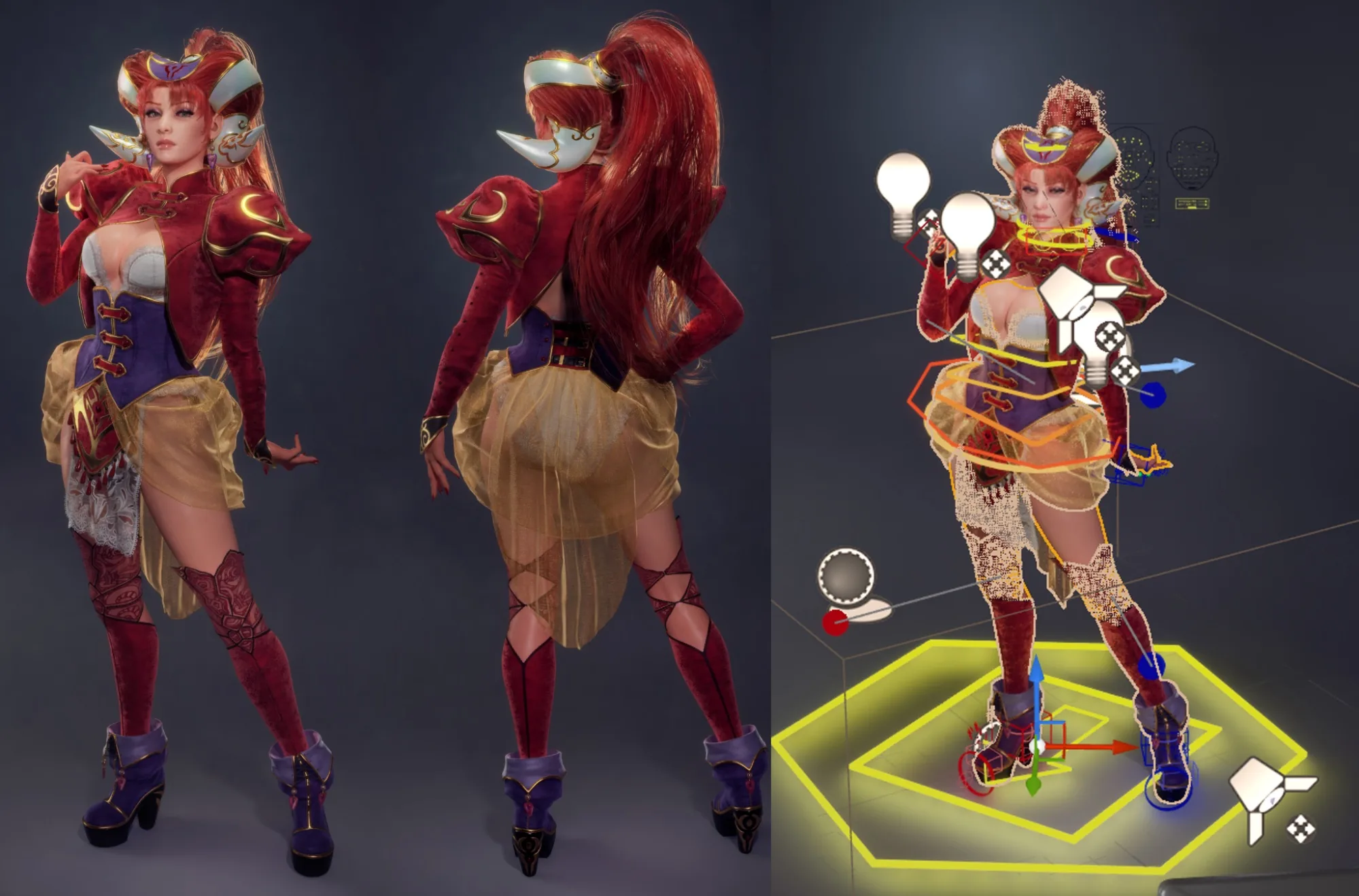 Создание фан-арта Миллиenia из Grandia 2 с помощью ZBrush & Substance 3D — изображение 24