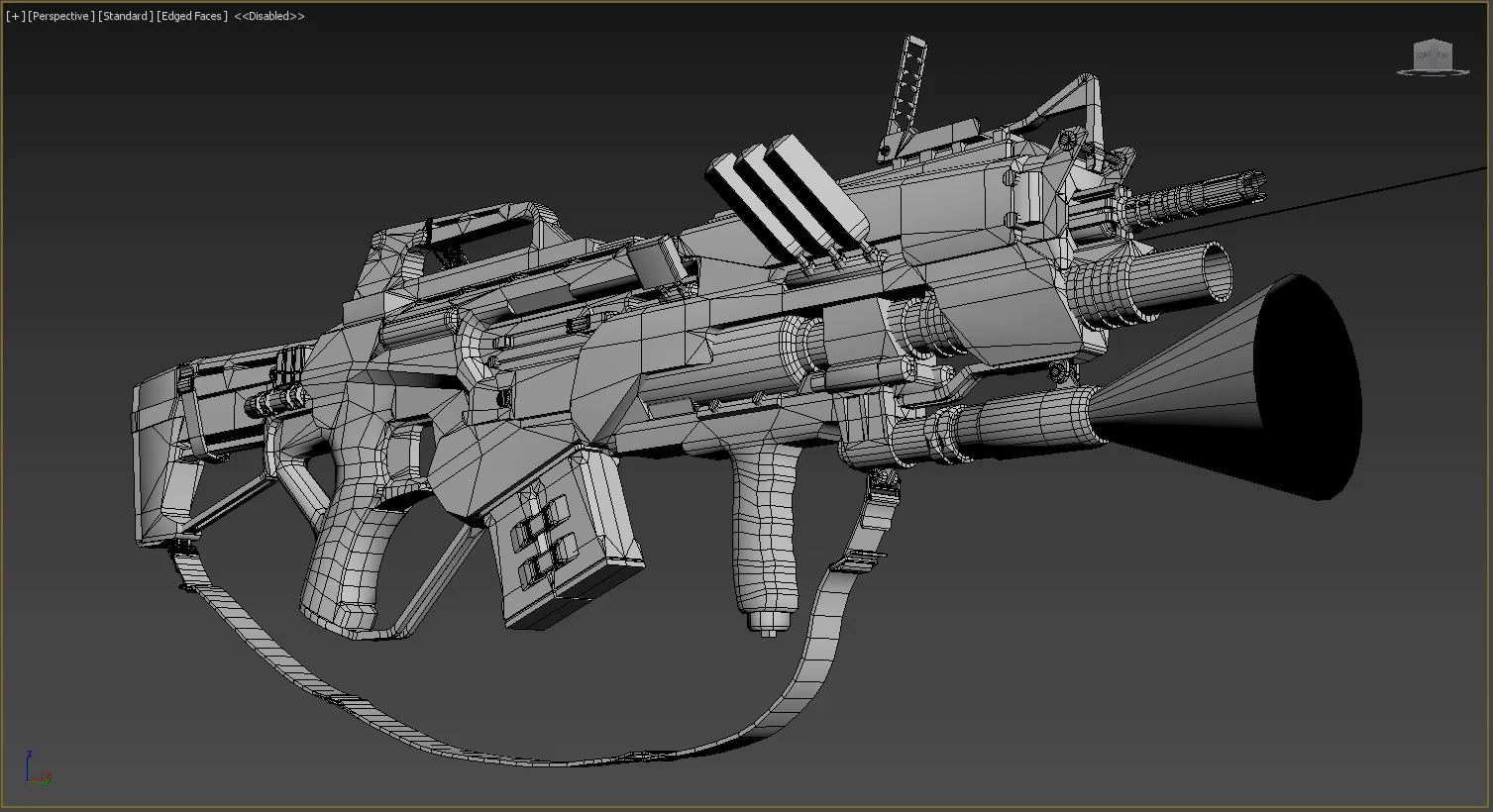 Modeling Assault Rifle in 3DS Max - изображение 5