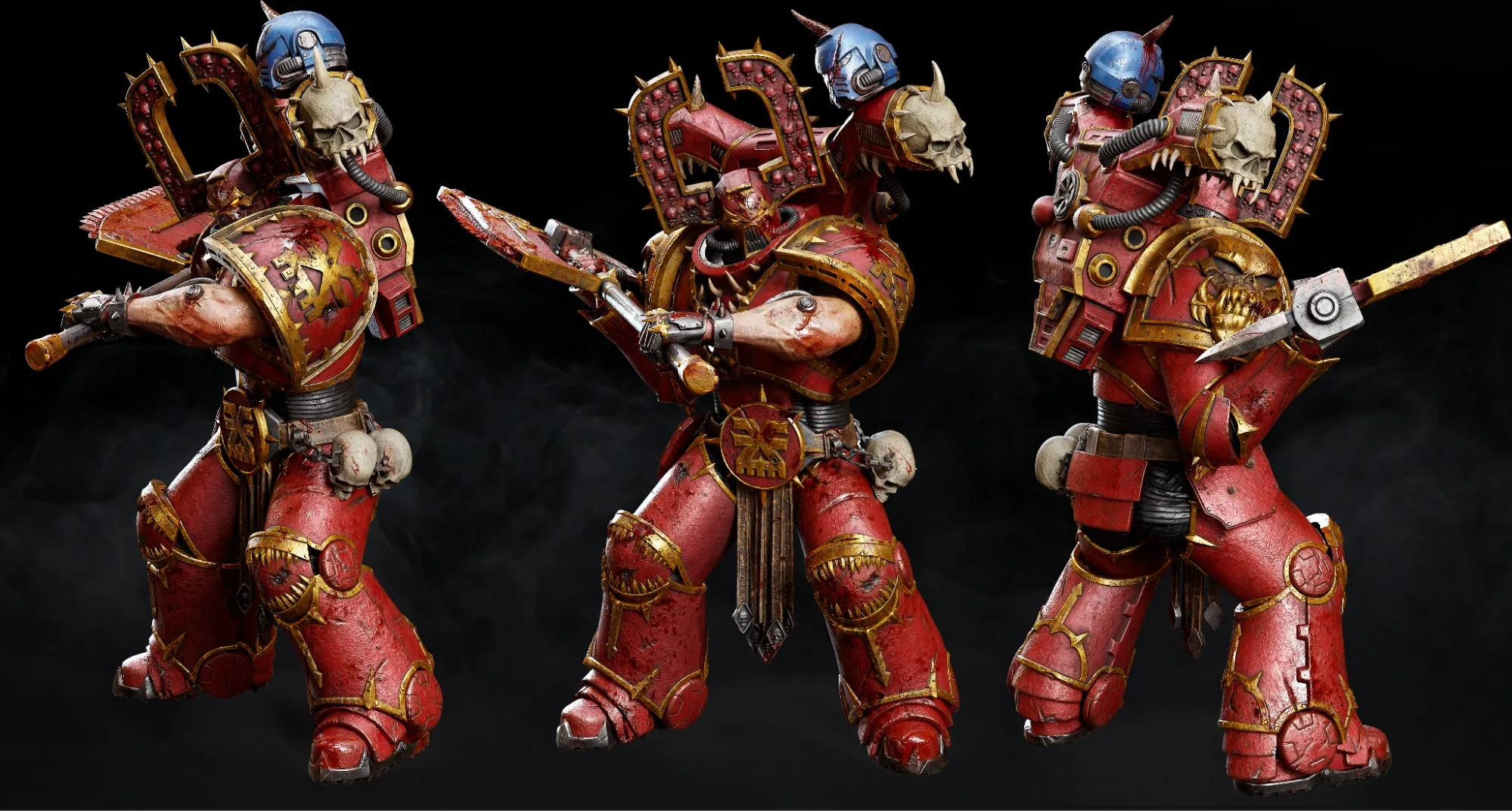 Game-Ready Fan Art Of Warhammer 40,000's Chaos Space Marine - изображение 28