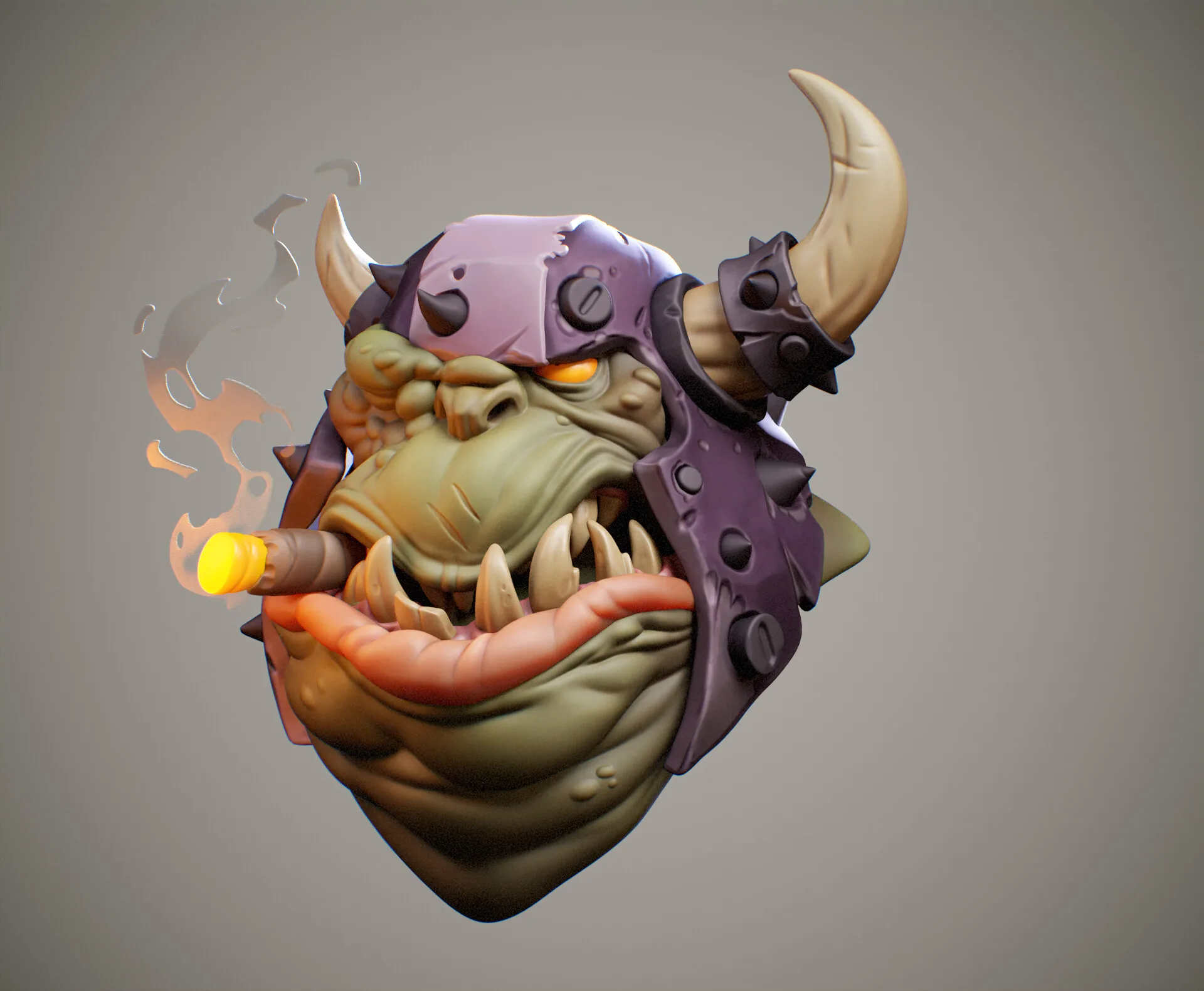 3D Artist Shares Stylized Sculpts of Orks Based on a 2D Concept - изображение 2