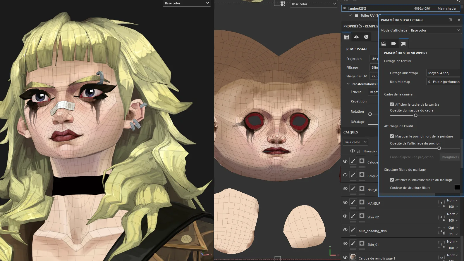 Sculpting Edgy Female Rock Star Character Bust In 3D - изображение 17