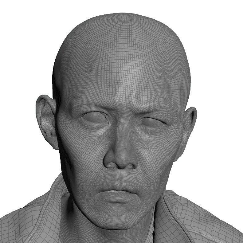 Реалистичный 3D-портрет Сон Ги-хуна из игры «Игра в кальмара» - изображение 6