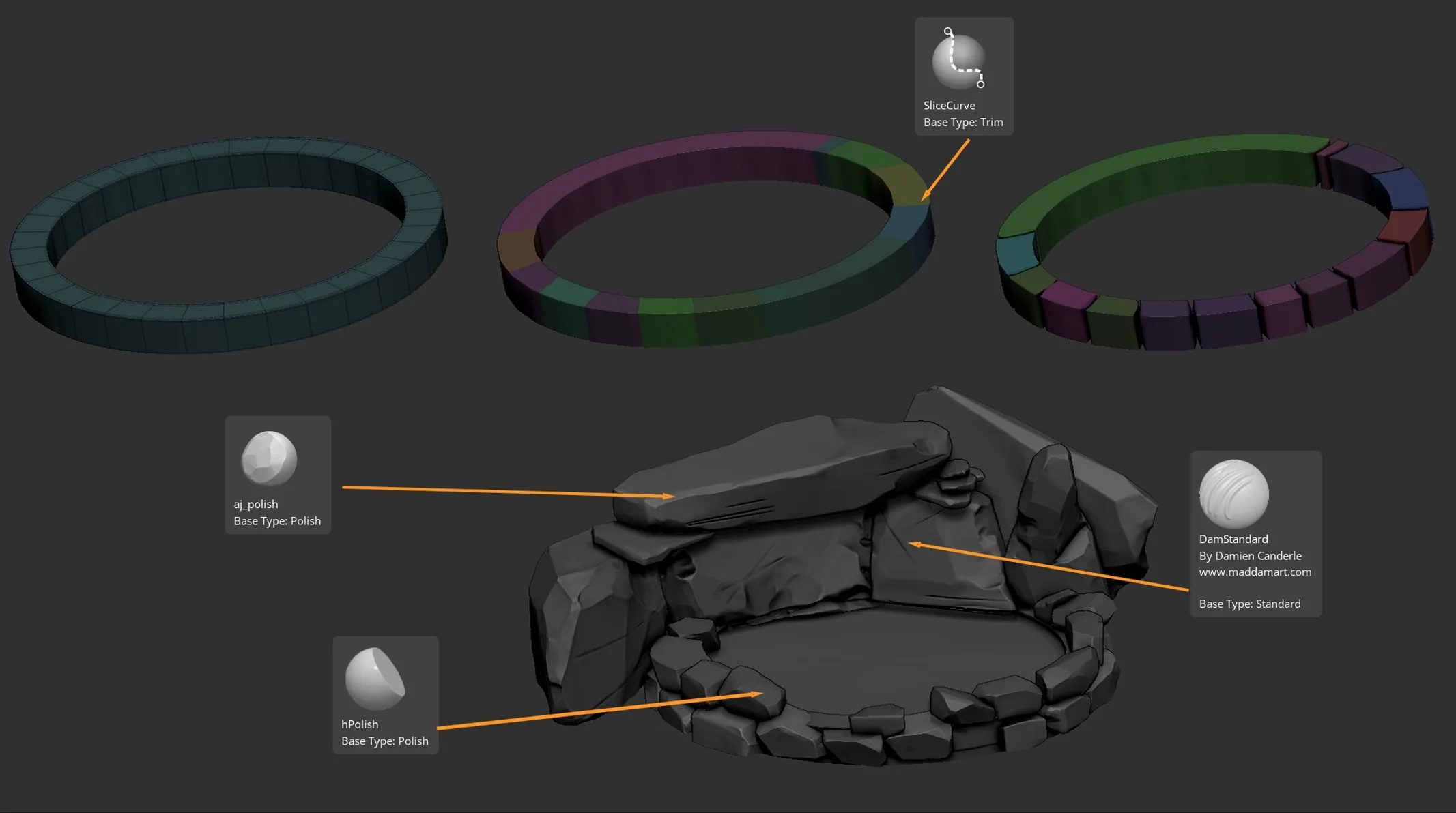From Model to ZBrush Splash Screen: - изображение 27