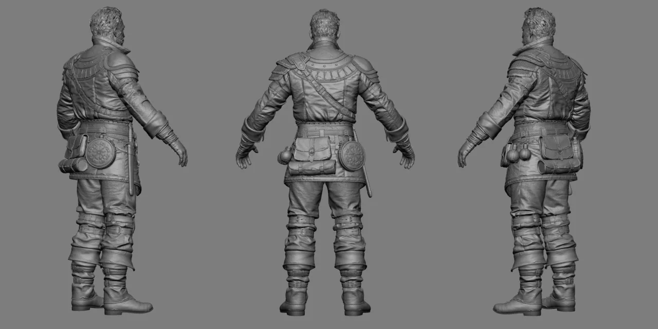 Как создать готового к игре средневекового персонажа в 3D - изображение 16