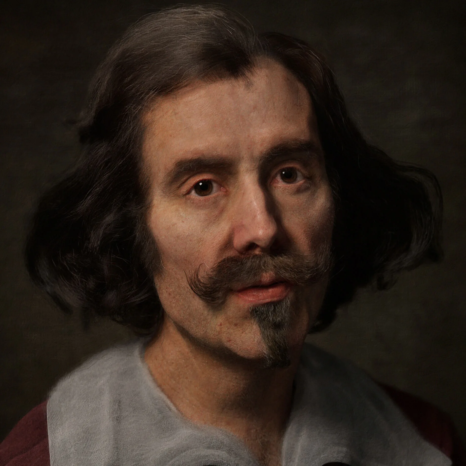 Amazing Maya & ZBrush Portrait of a Renowned Composer Based on a Painting - изображение 7