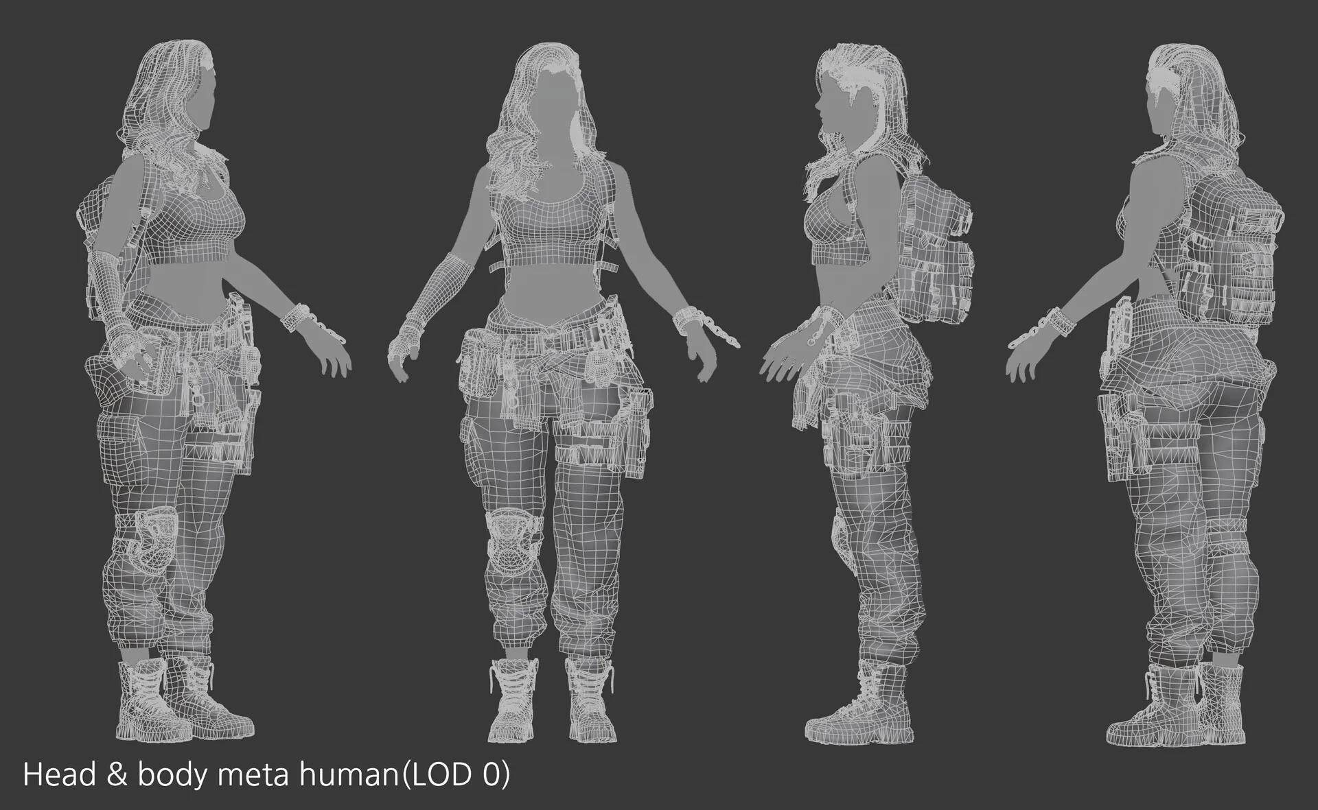 Посмотрите эту высокодетализированную и реалистичную 3D модель персонажа - изображение 26