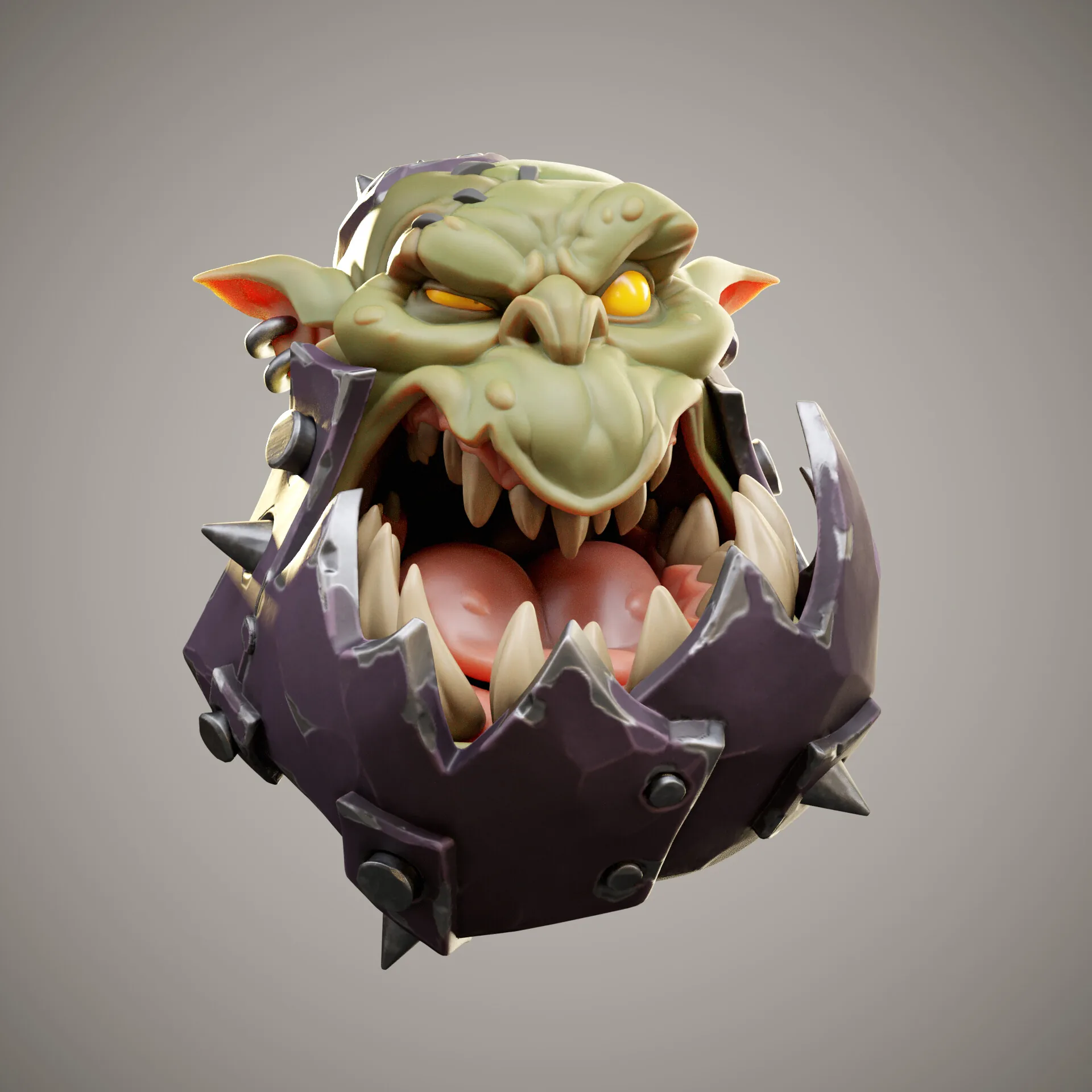 3D Artist Shares Stylized Sculpts of Orks Based on a 2D Concept - изображение 4