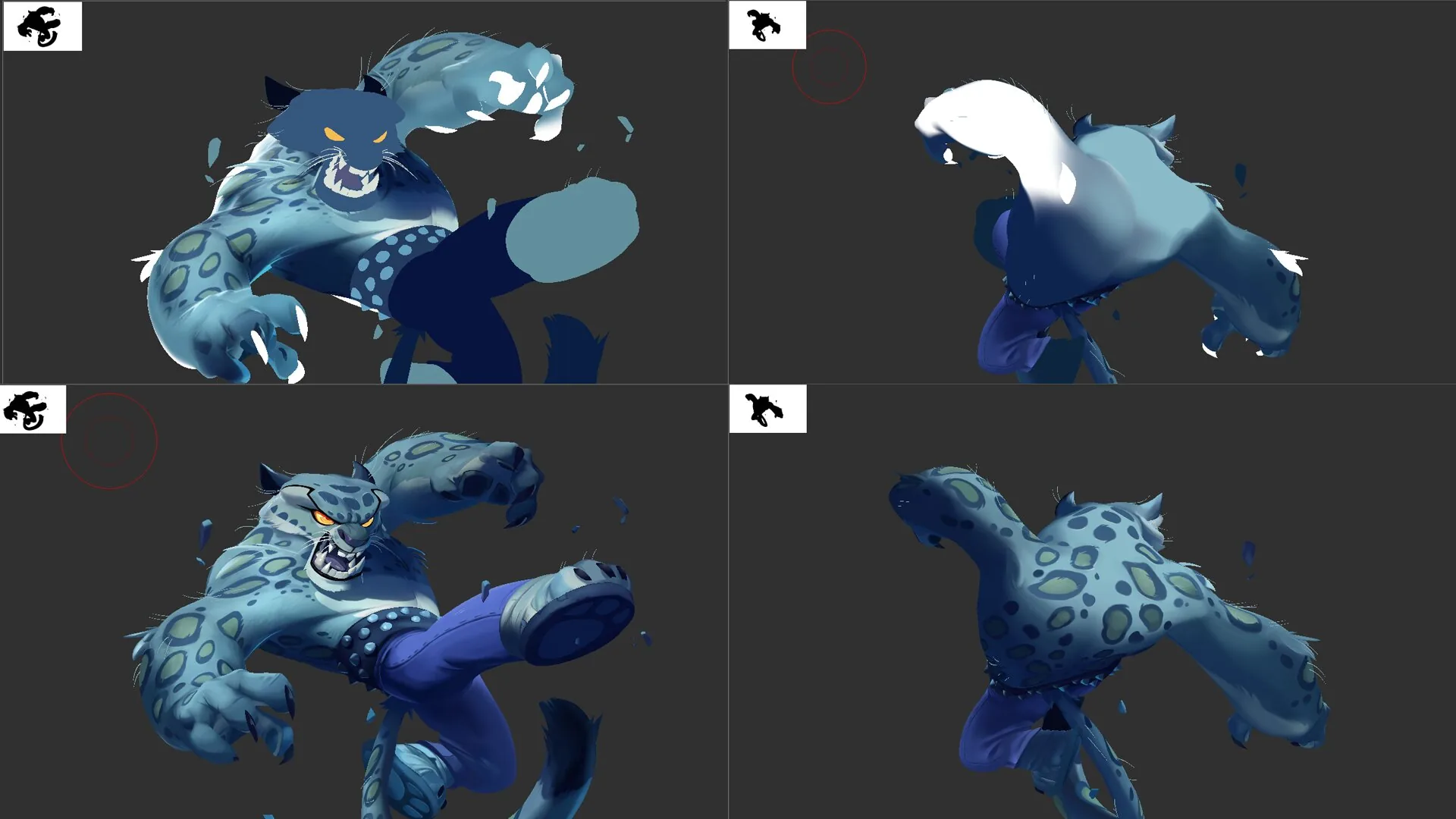 Создание Тай Лунга из Кунг-фу Панды в 3D с помощью ZBrush — изображение 3