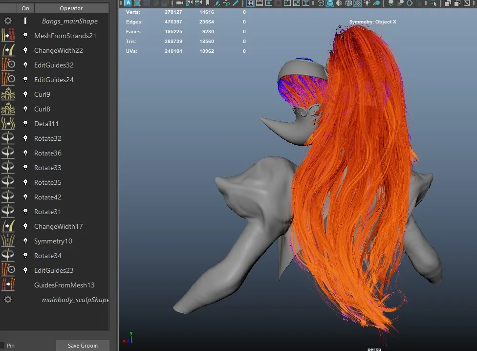 Создание фан-арта Миллиenia из Grandia 2 с использованием ZBrush & Substance 3D — изображение 9