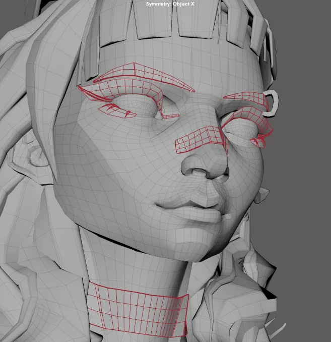 Sculpting Edgy Female Rock Star Character Bust In 3D - изображение 12