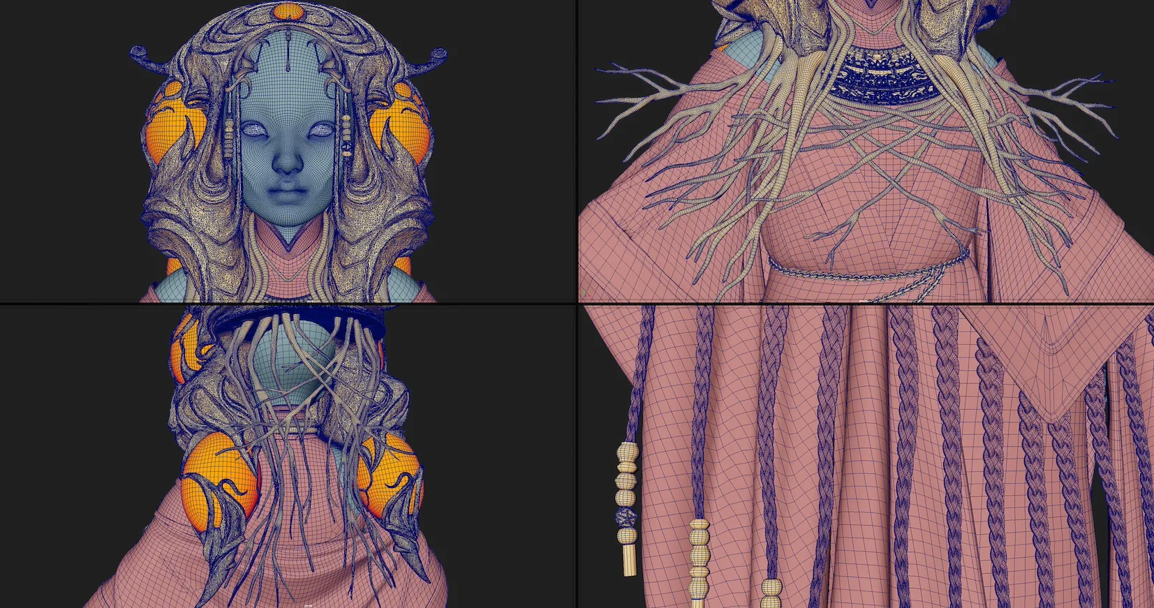 Посмотрите на этого сюрреалистического 3D персонажа, созданного на основе 2D иллюстрации - изображение 6