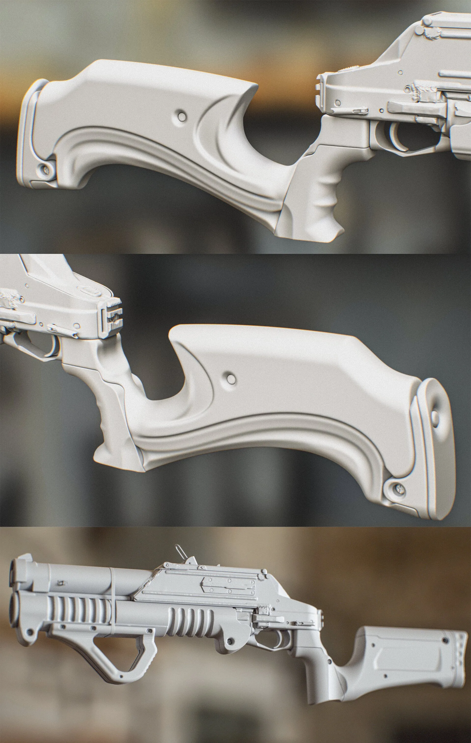 Создание состаренного оружия с реалистичным текстурированием с помощью ZBrush & Substance 3D — изображение 5