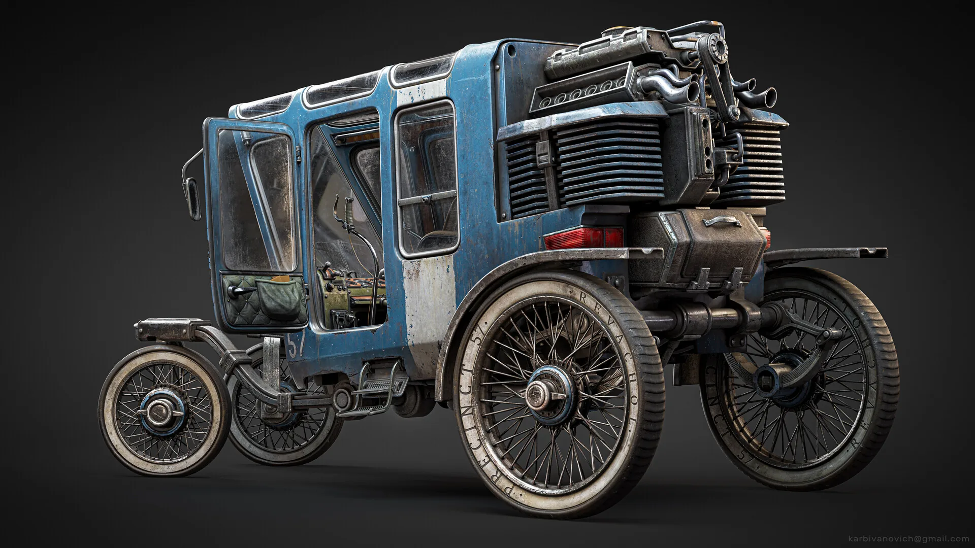 Создание Coupris Kineema из Disco Elysium с помощью Blender и Substance - изображение 2