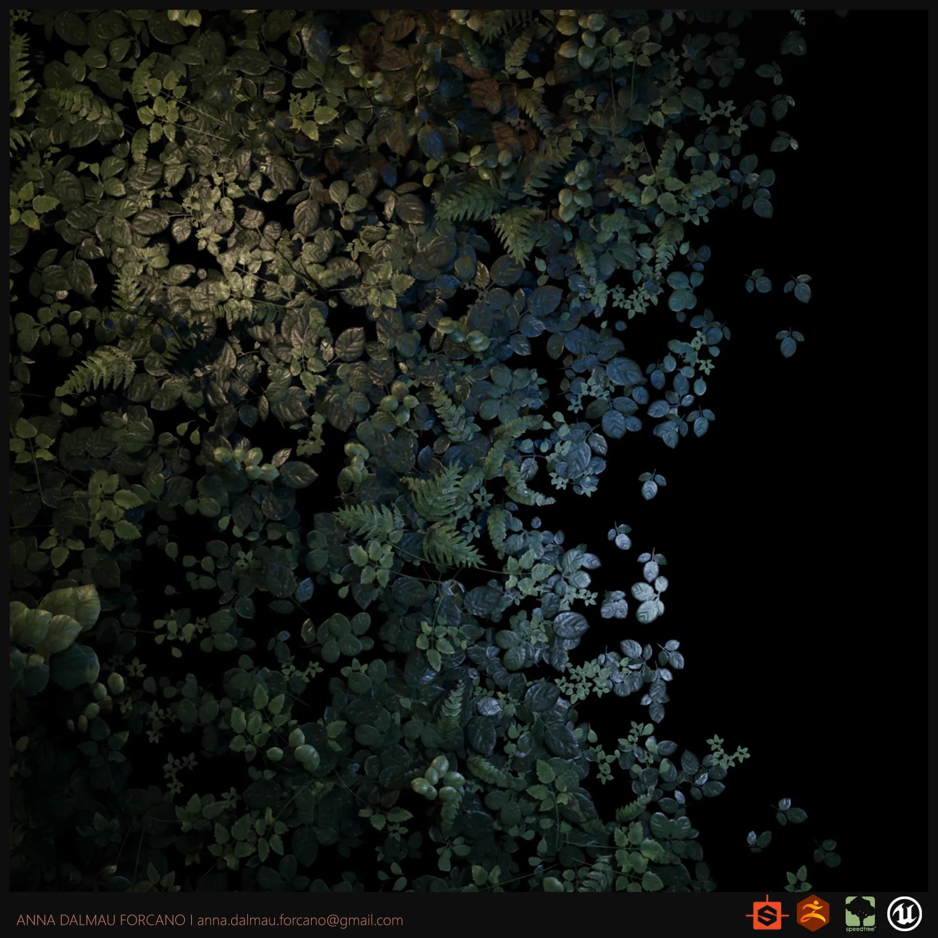 How to Create Realistic Foliage Using ZBrush, SpeedTree, & Substance 3D - изображение 21