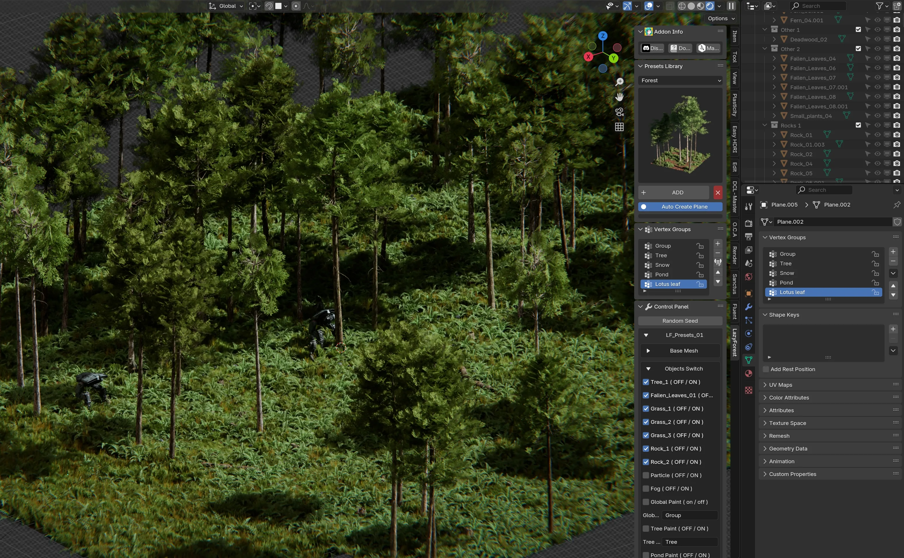 Создание футуристического меха Сталкера в 3D с помощью Blender — изображение 16