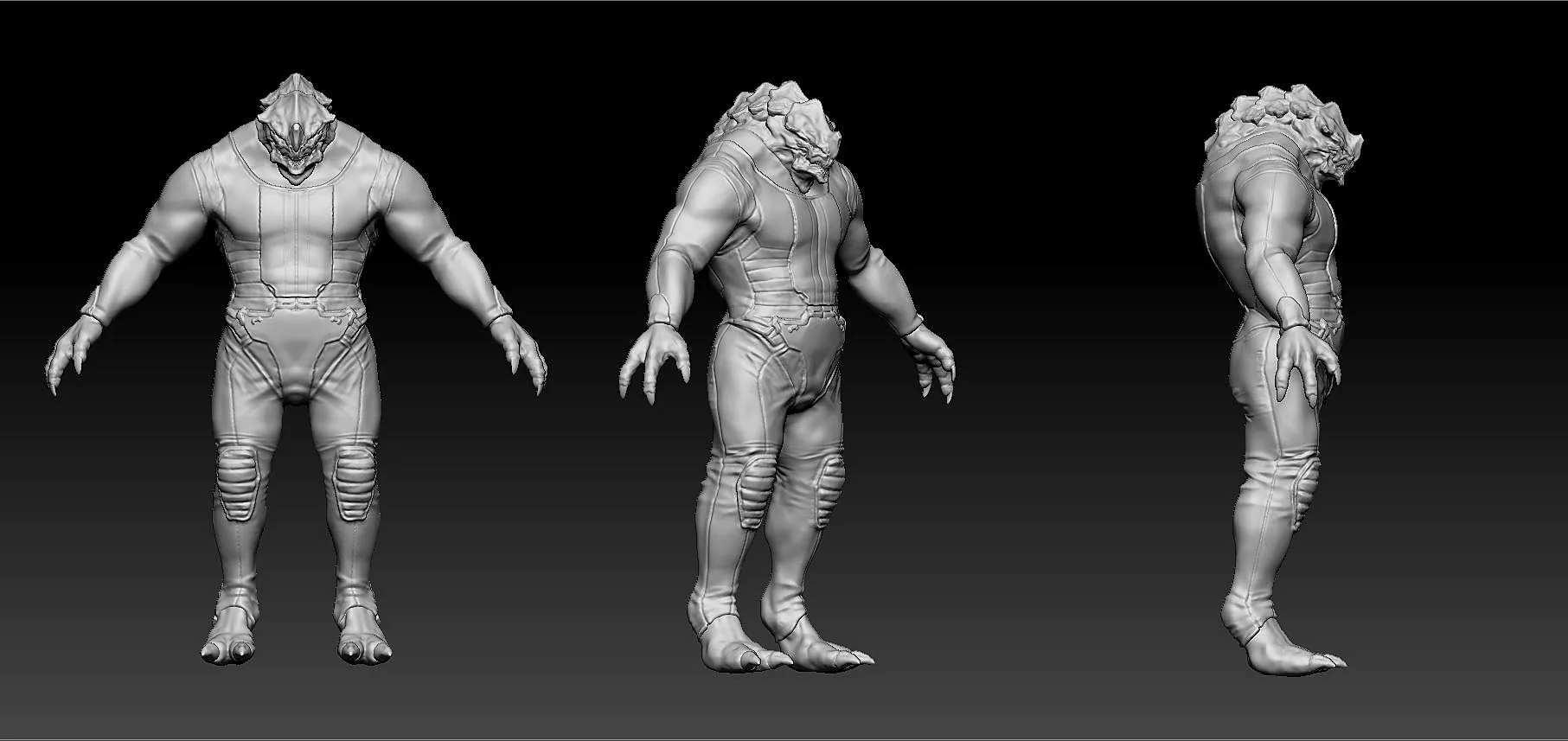 Сочетание рабочего процесса Skin и Hard-Surface в ZBrush и инструментах Substance - изображение 6