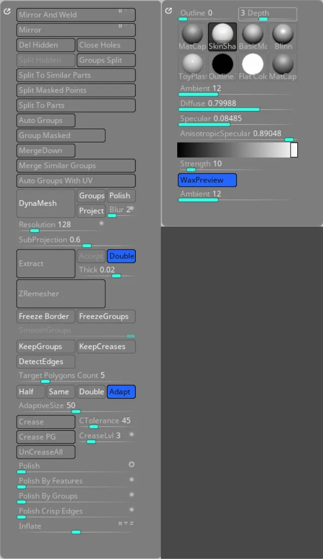 Использование ZBrush и Maya для создания персонажа-человека-летучей мыши — изображение 4