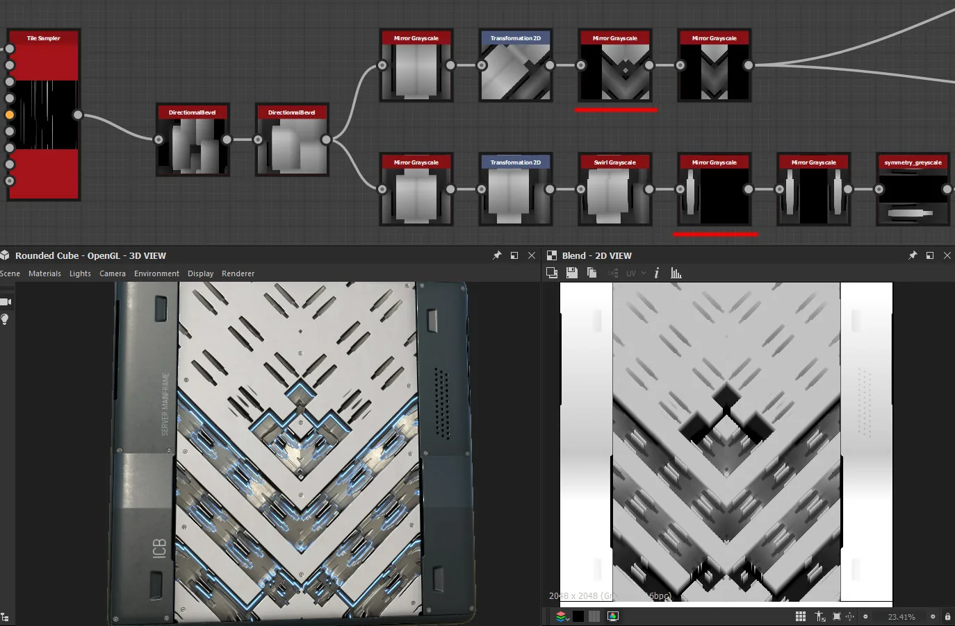 Sci-Fi Hard-Surface Workflow and Custom Tools for Substance Designer - изображение 4