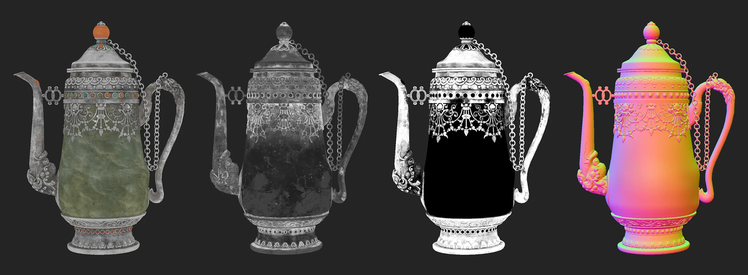 Создание нефритового нефритового кувшина с использованием ZBrush & Substance 3D - изображение 10