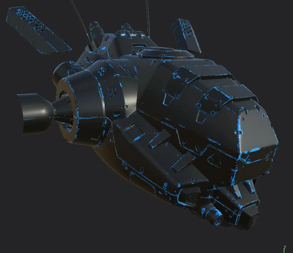 Создание меха с помощью MODO, Blender и Octane — изображение 7