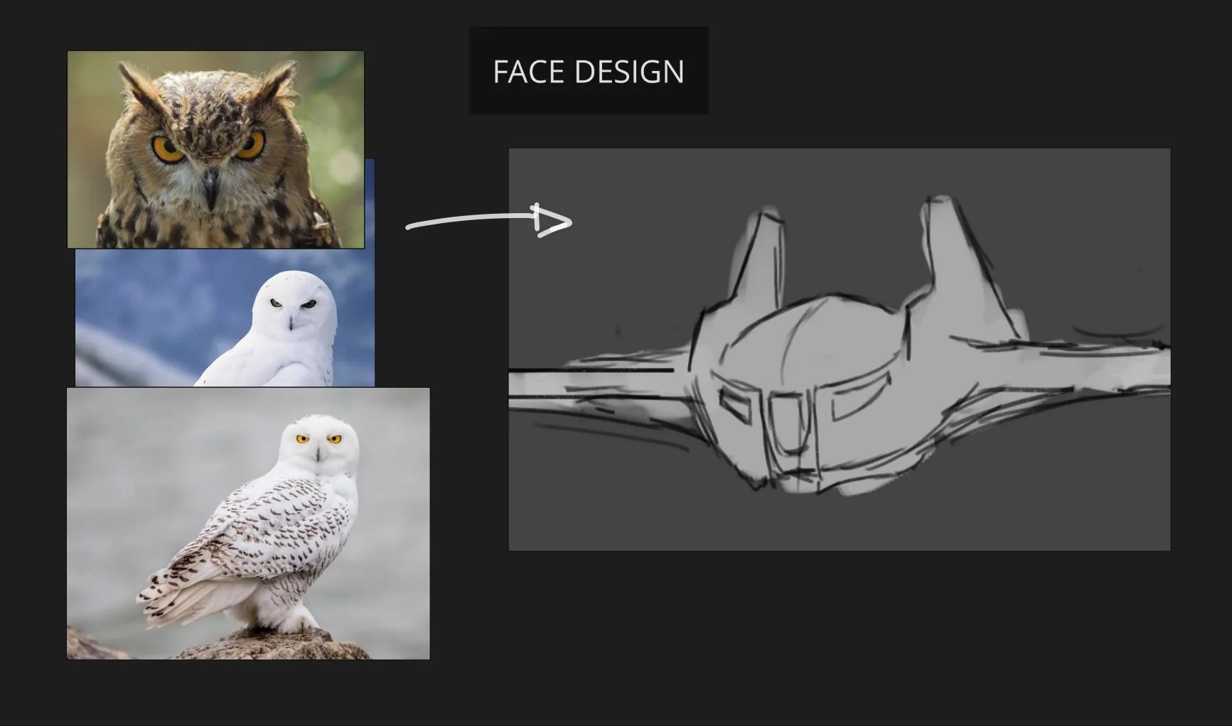 How to Design a Startfighter Influenced by a Hunting Owl Using Blender - изображение 2