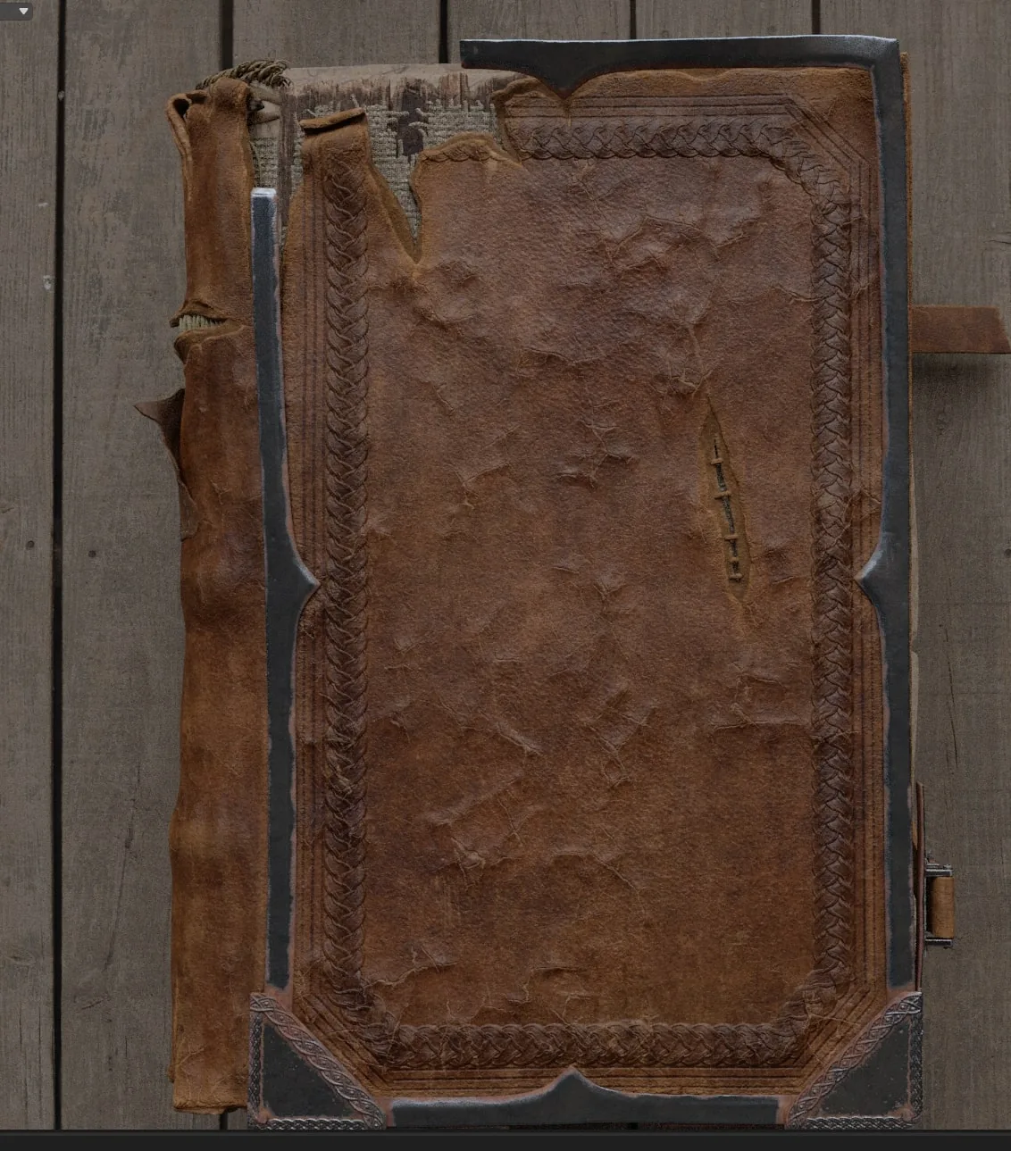 Crafting a Detailed Ancient Book with Maya & Substance 3D - изображение 14