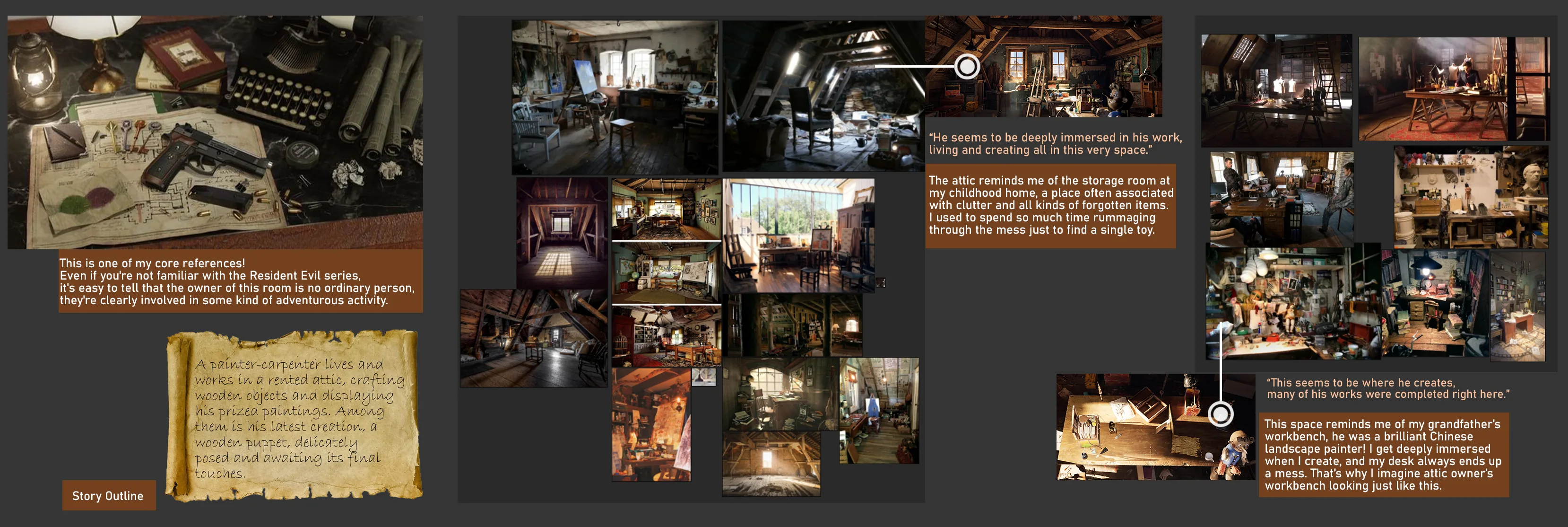 Создание сцены на чердаке в стиле Resident Evil с помощью Substance 3D & UE5 - изображение 11
