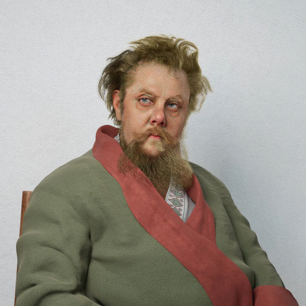 Amazing Maya & ZBrush Portrait of a Renowned Composer Based on a Painting - изображение 1