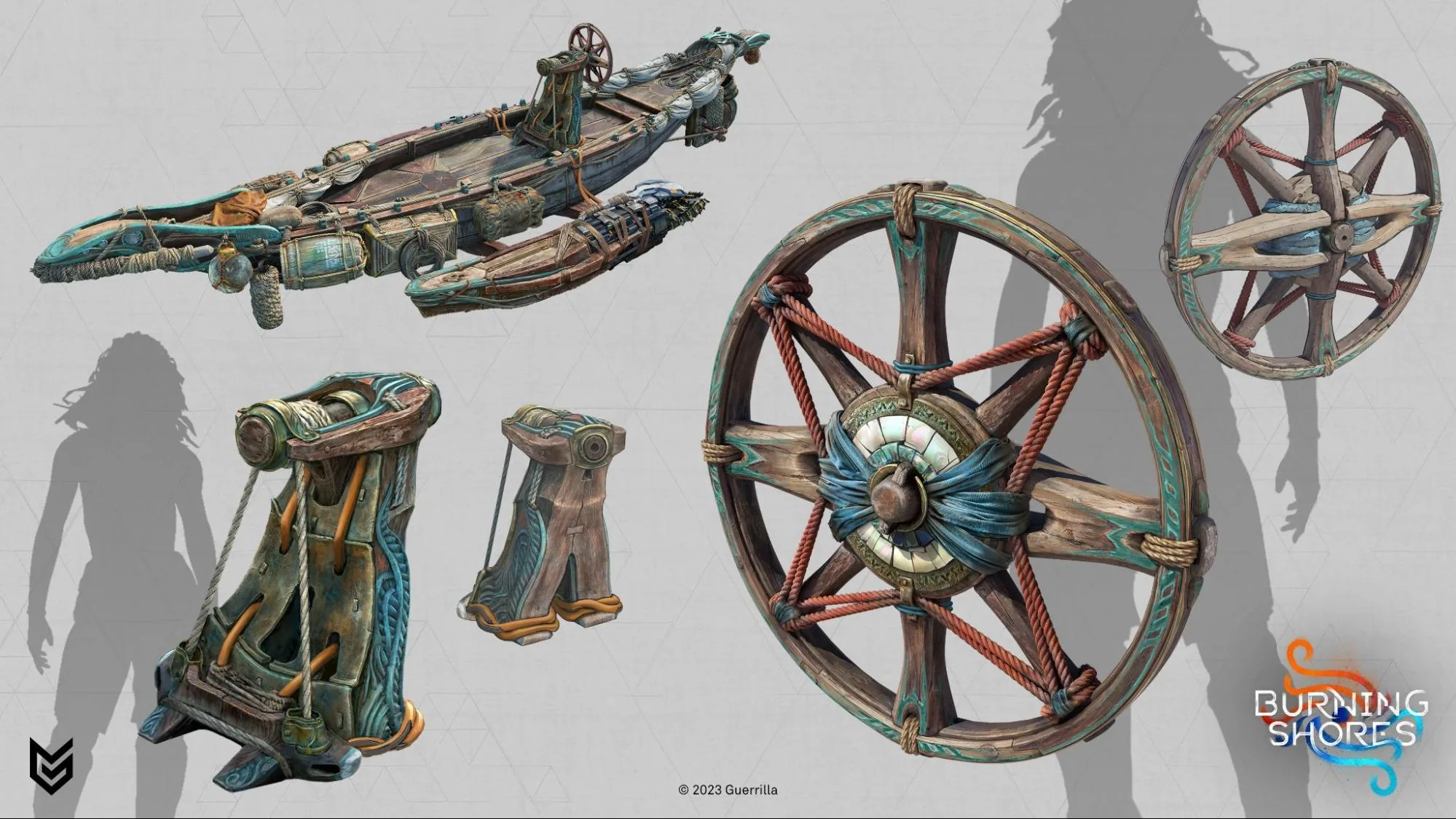 Designing Concepts & Props For Horizon Forbidden West Burning Shores DLC - изображение 28