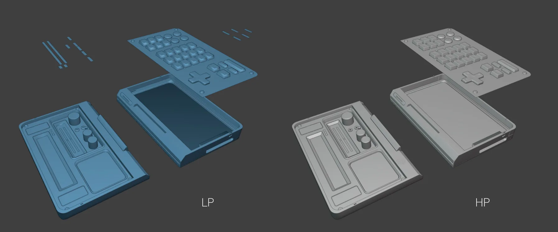 Создание воображаемого устройства в стиле ретро с помощью Blender & Substance 3D - изображение 5