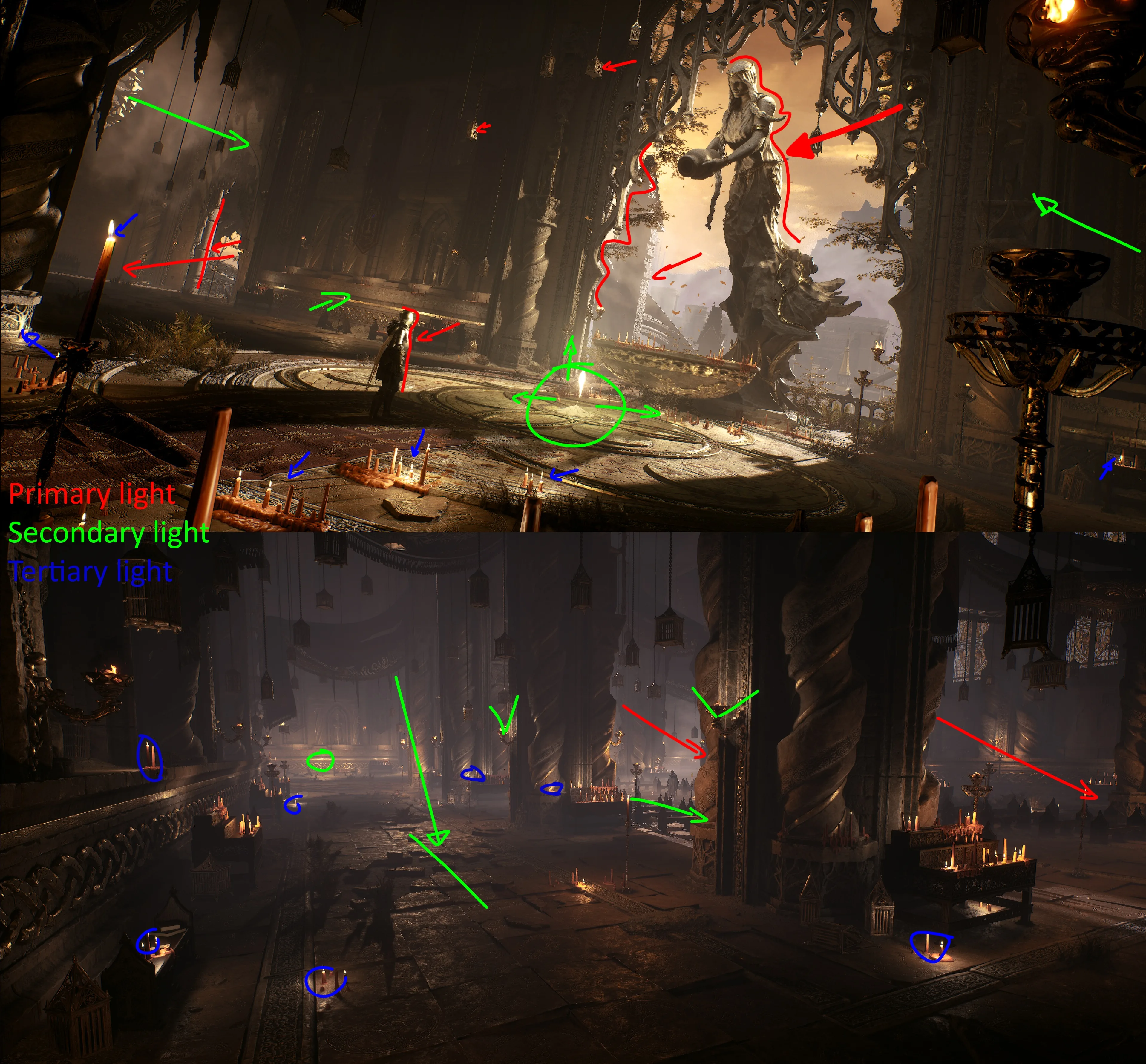 Crafting Elden Ring-Style Cathedral Environment Inspired By Real-Life Architecture - изображение 32