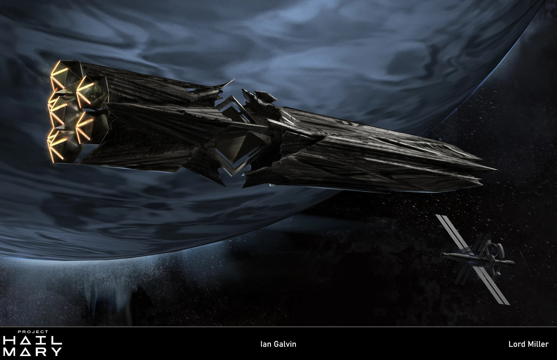 Artist Reveals the Previs Process Behind Spaceship in Project Hail Mary - изображение 16