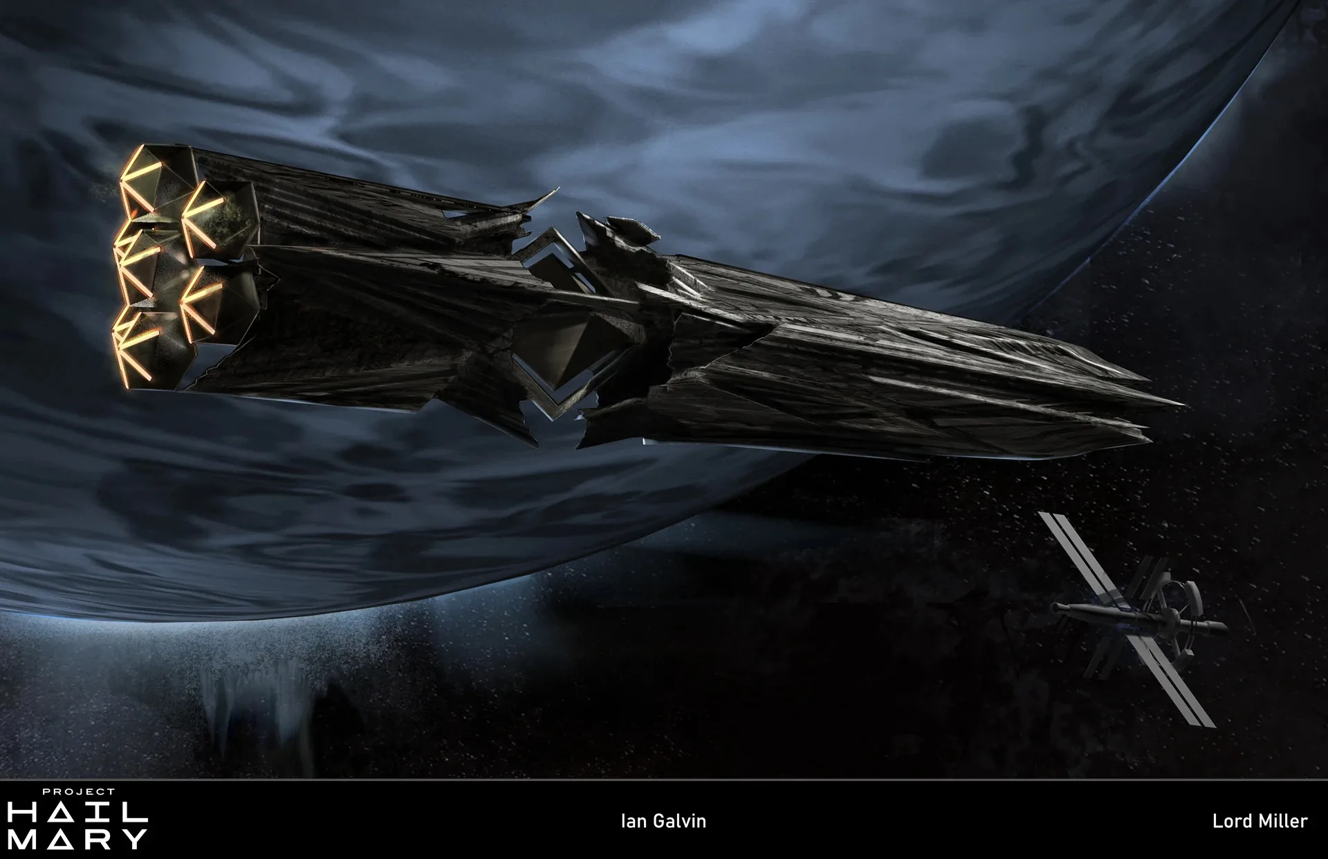 Artist Reveals the Previs Process Behind Spaceship in Project Hail Mary - изображение 16