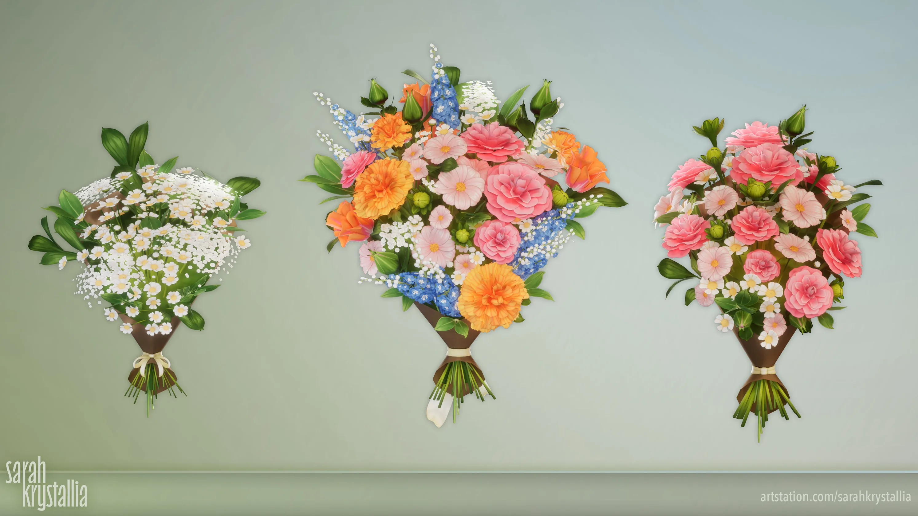 Этот великолепный набор для работы над листвой Garden Bouquet демонстрирует настоящее мастерство — изображение 1