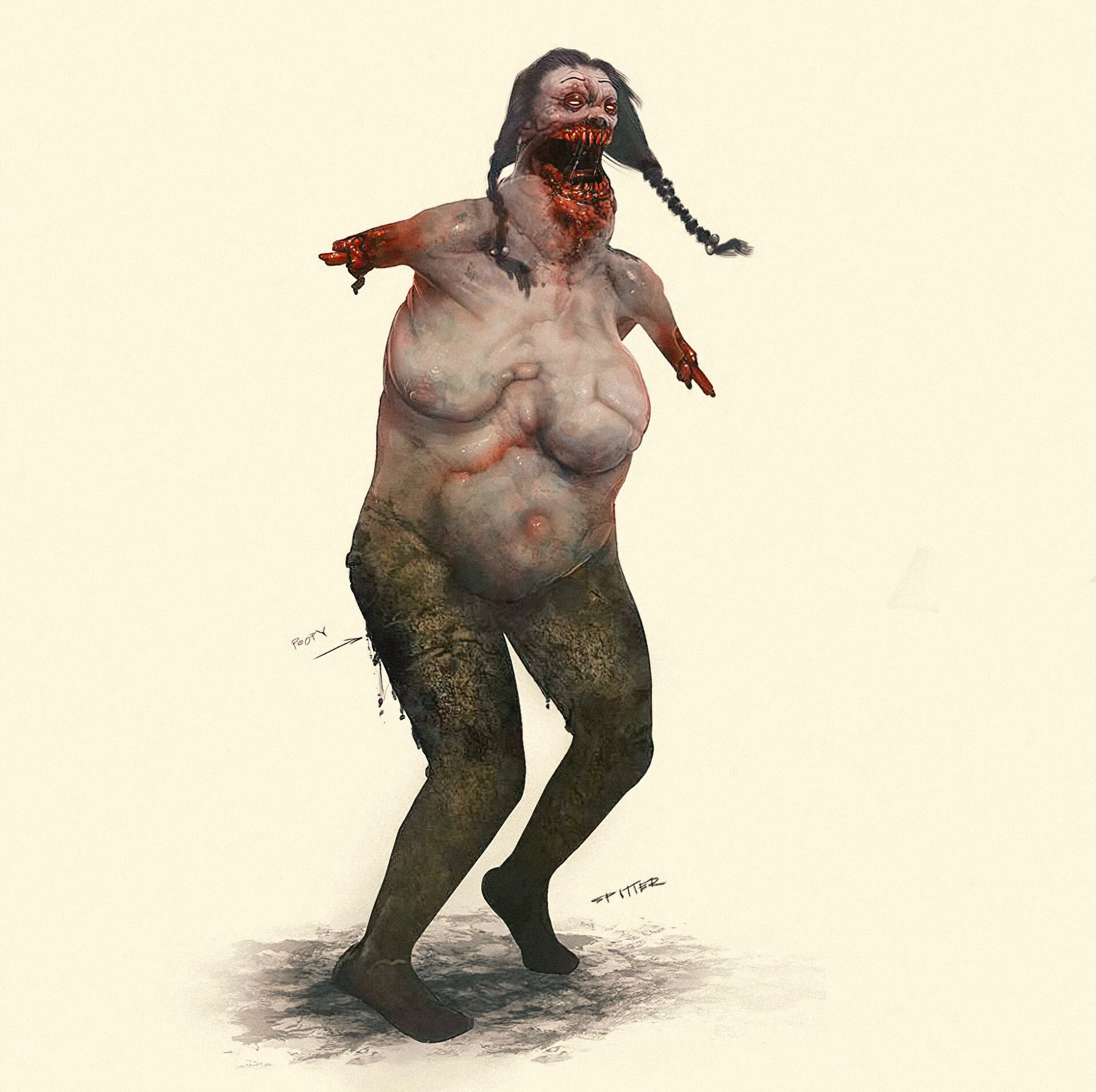 Ранние концепты персонажей для Left 4 Dead 2 от Петера Кёнига — изображение 5