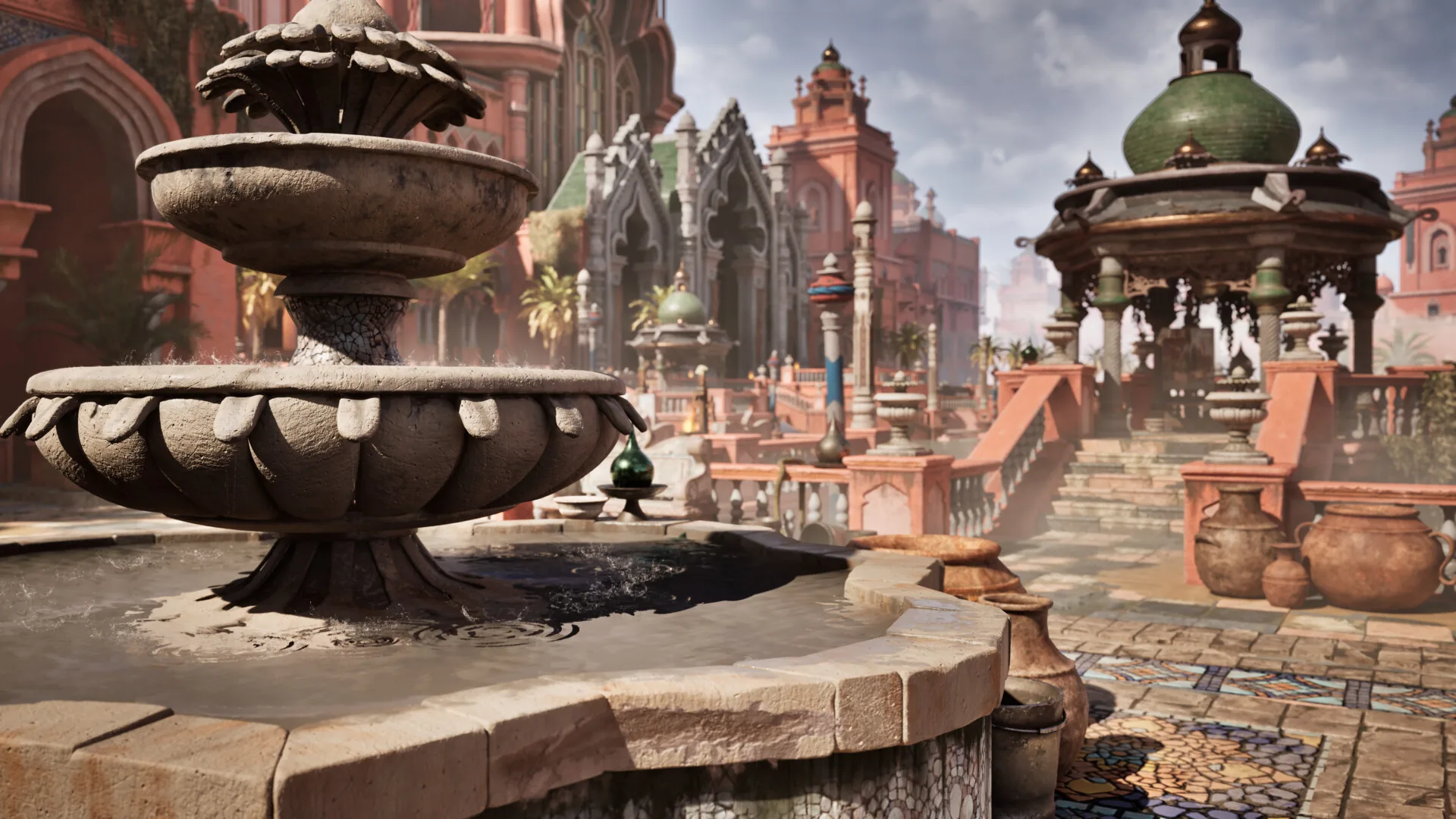 Southern Dream City Environment Created in Unreal Engine & Substance 3D - изображение 3