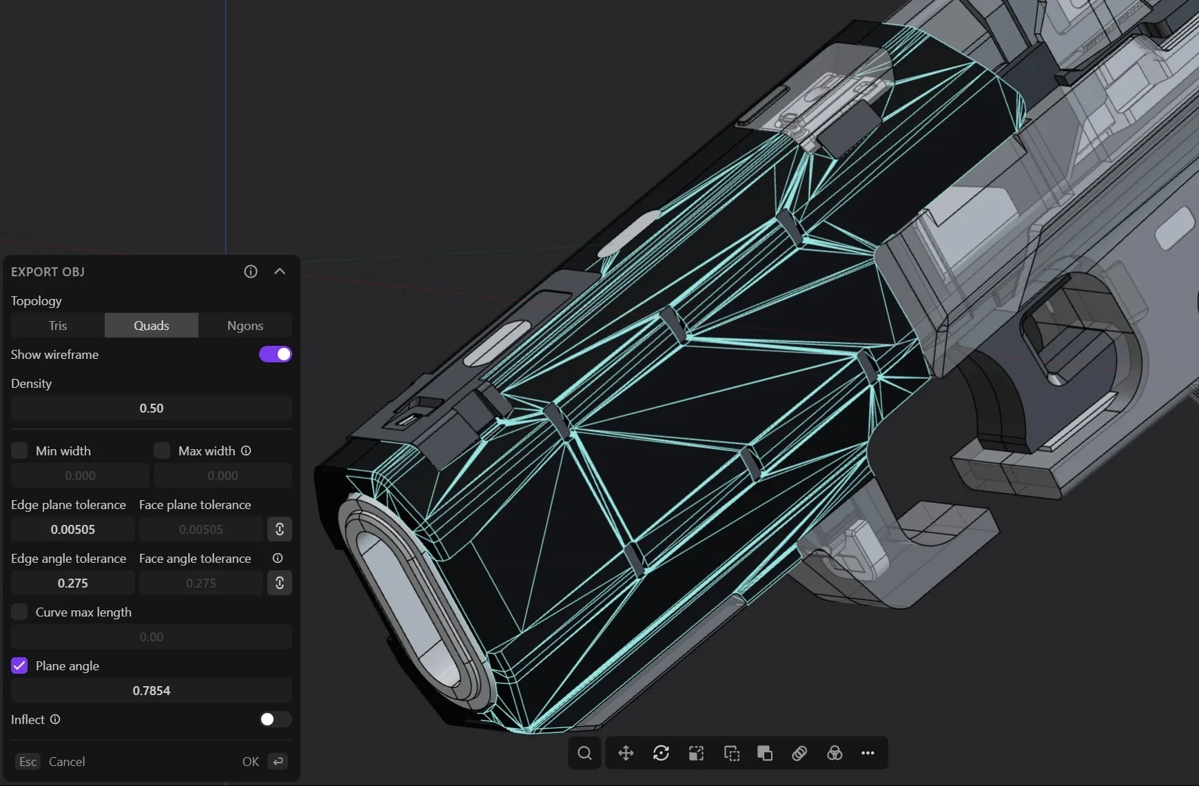 Создание 3D-оружия с прозрачным пластиком в Blender & Substance 3D — изображение 6