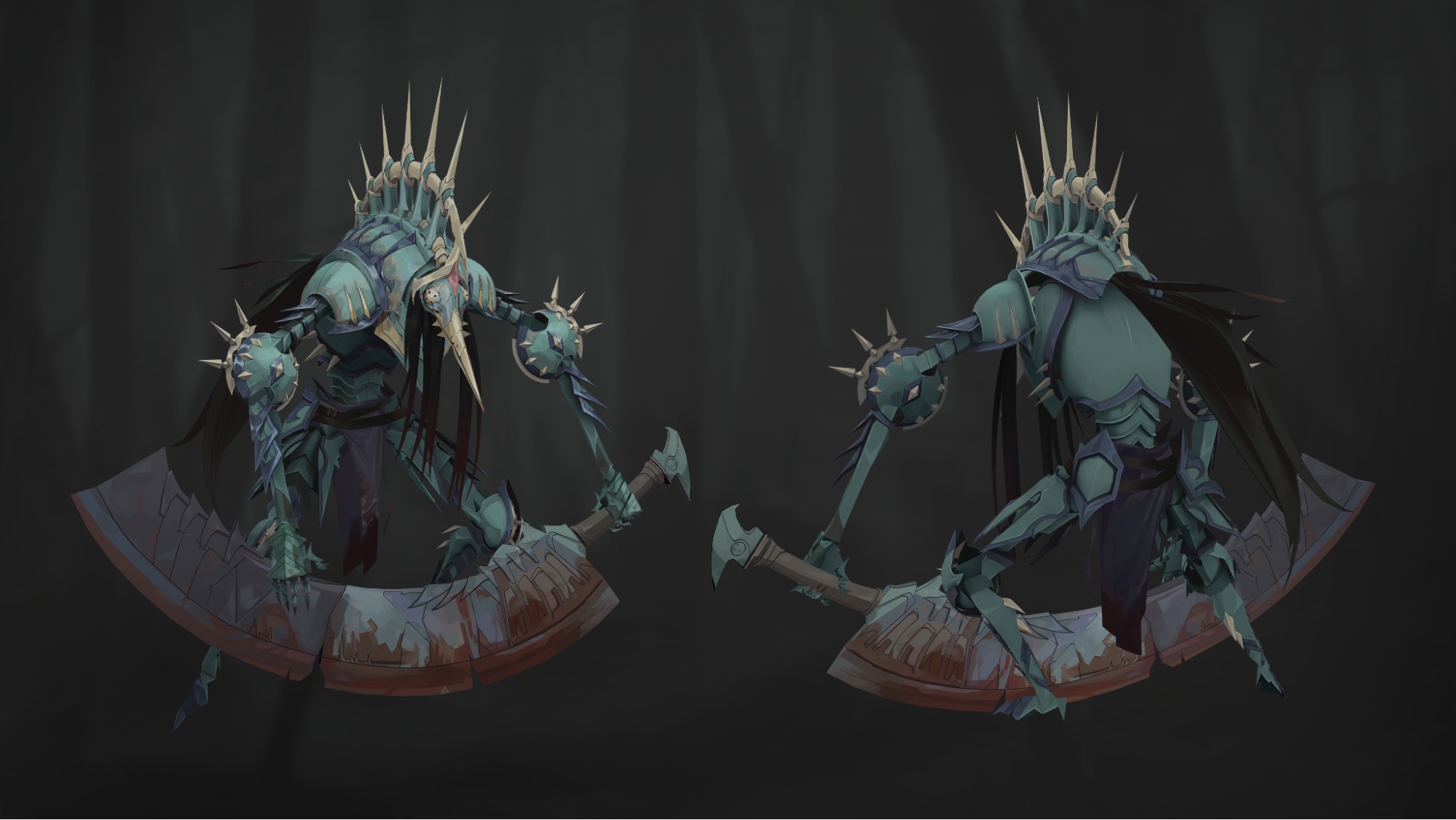 Modeling and Texturing an Interesting Hand-Painted Game Ready 3D Character - изображение 10