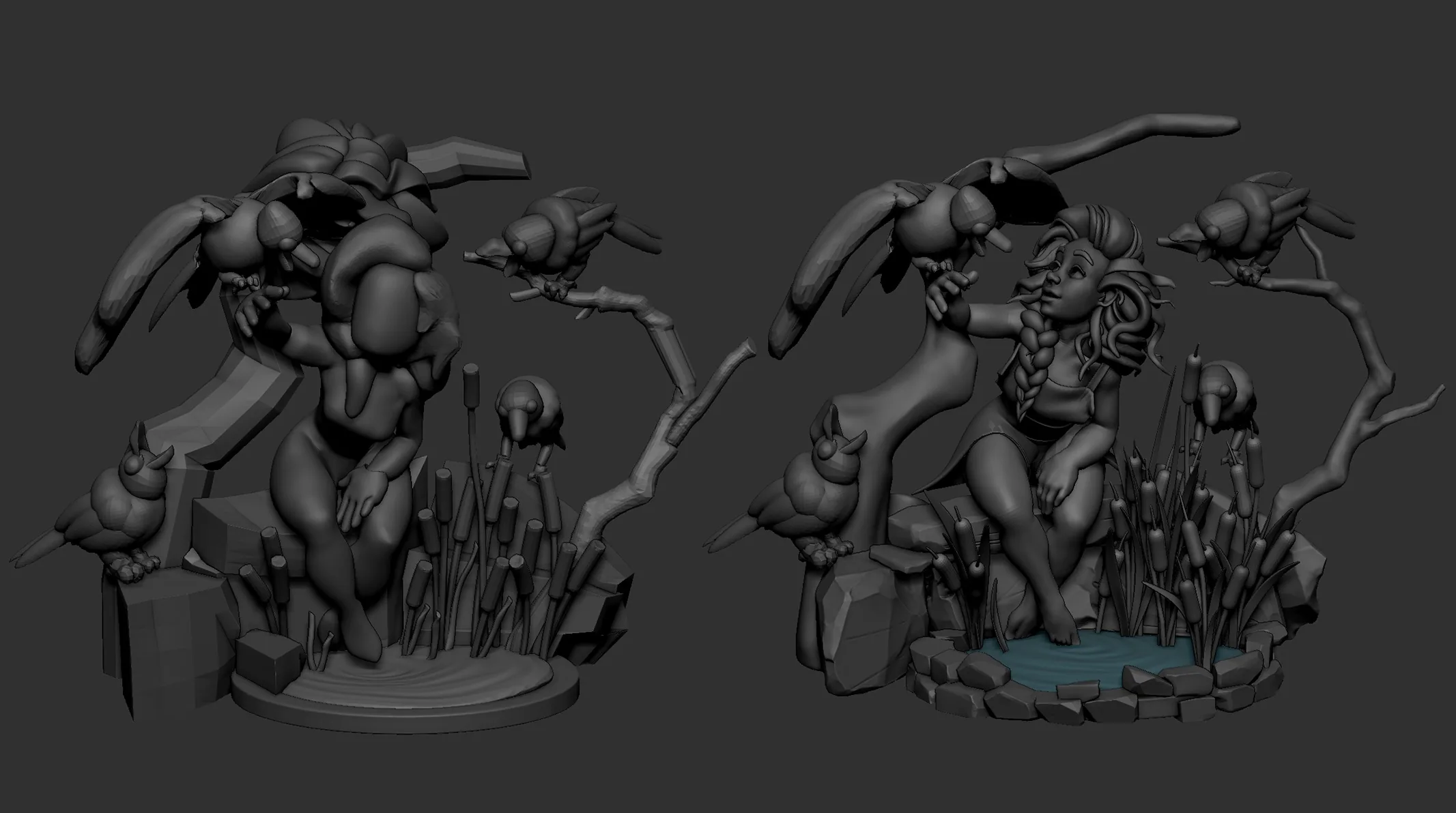 From Model to ZBrush Splash Screen: - изображение 33