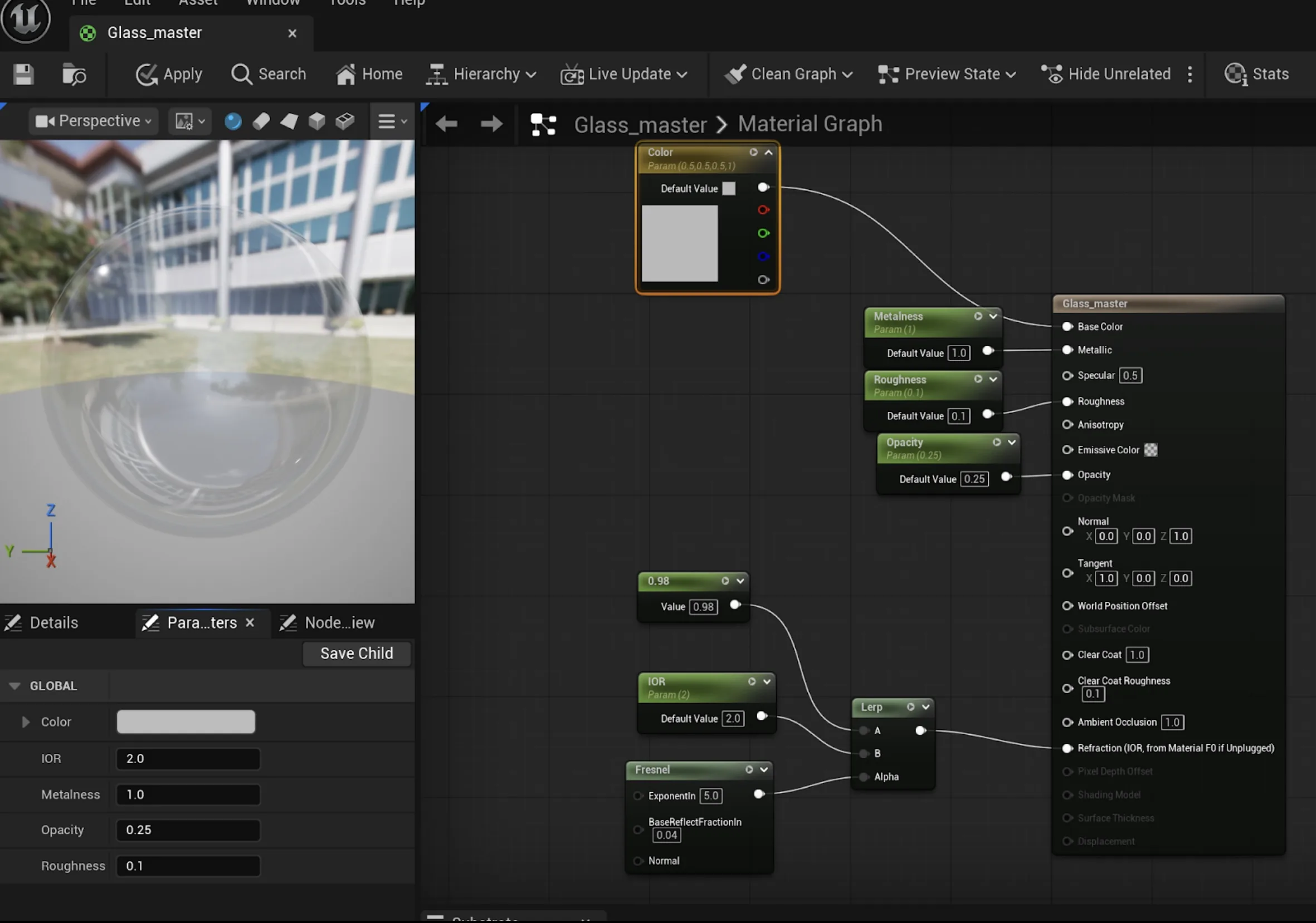 Как сделать 3D-магазин зелий и стеклянные текстуры в Unreal Engine 5 — изображение 7