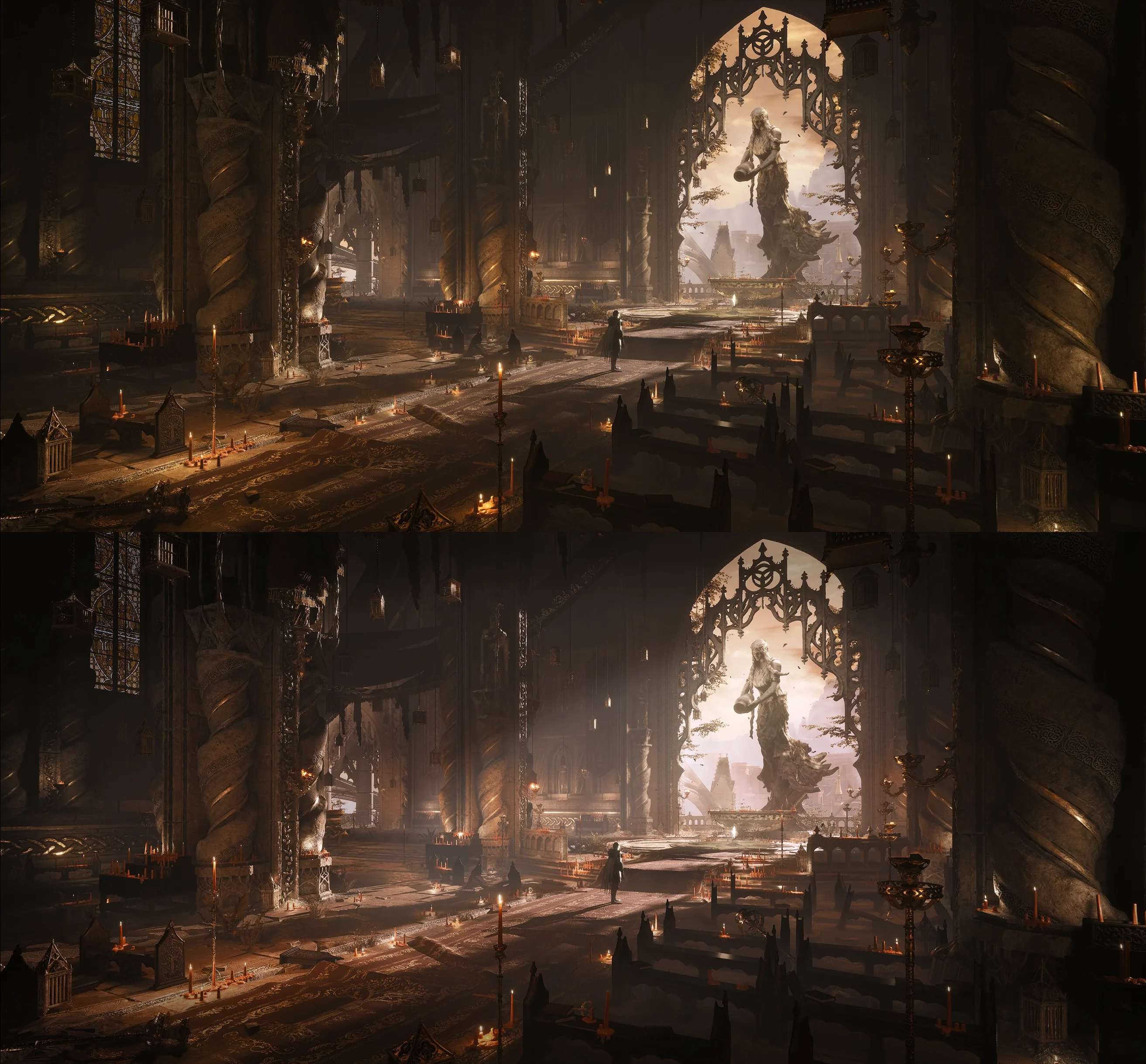 Crafting Elden Ring-Style Cathedral Environment Inspired By Real-Life Architecture - изображение 33