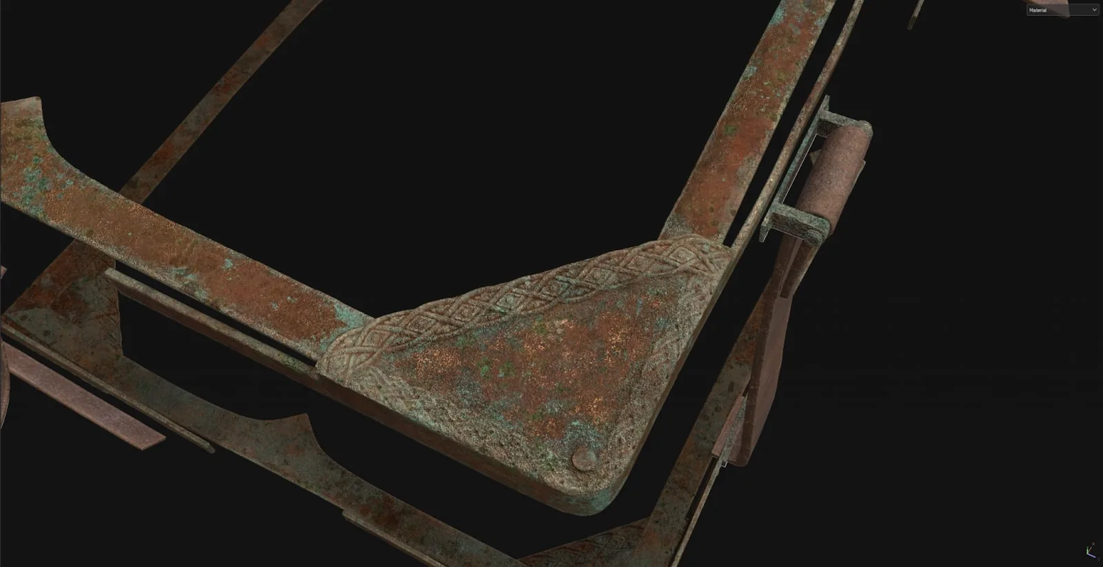 Crafting a Detailed Ancient Book with Maya & Substance 3D - изображение 18