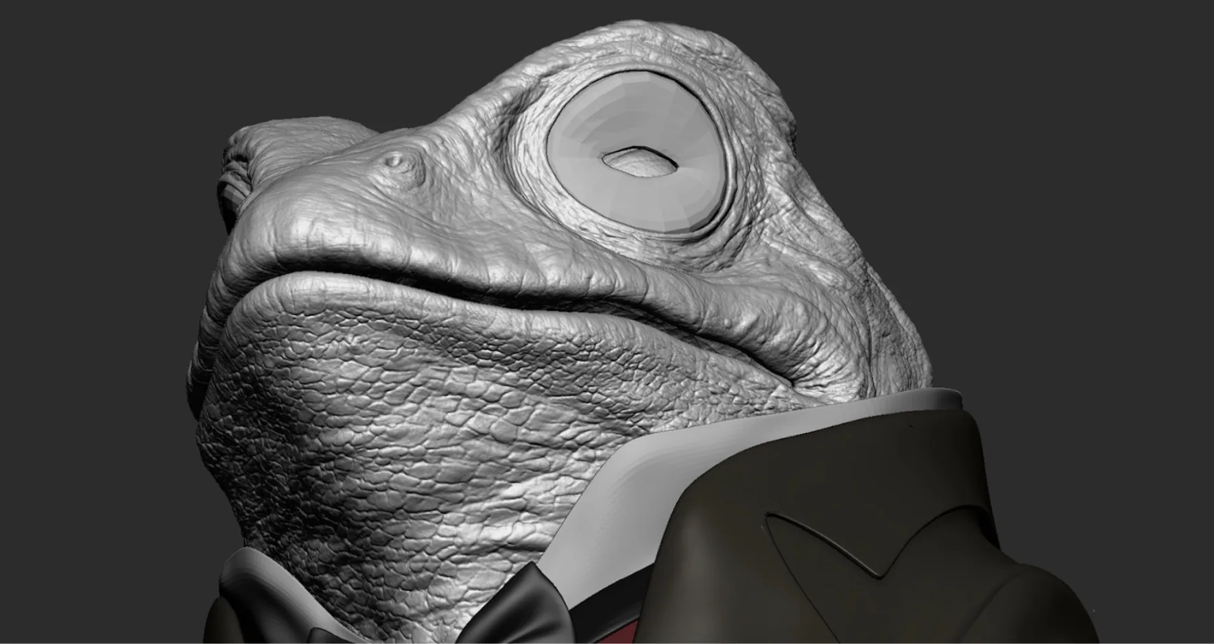 Sculpting & Texturing Realistic Toad Skin in ZBrush, Mari & Substance 3D - изображение 13