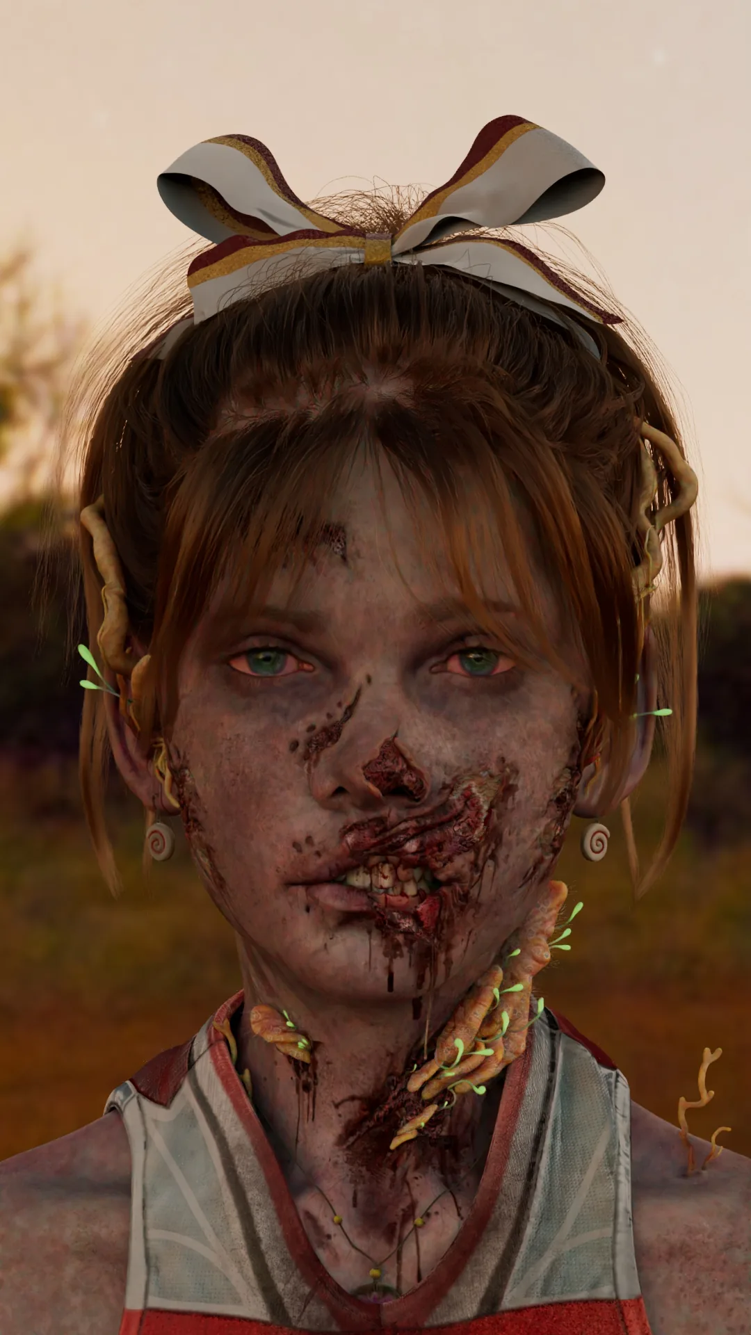 Создание персонажа зомби-чирлидерши с помощью ZBrush & Substance 3D - изображение 21